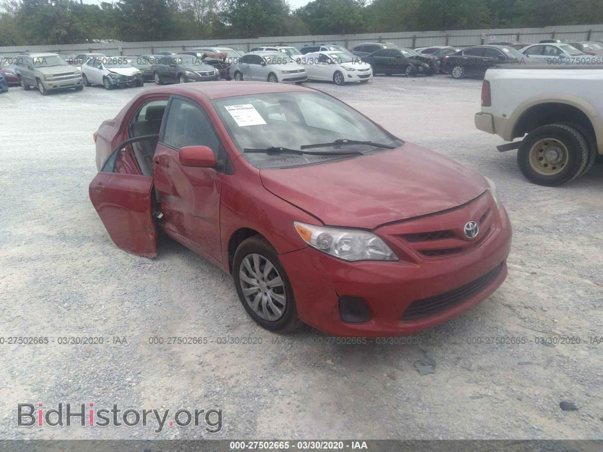 Photo 2T1BU4EE7CC776709 - TOYOTA COROLLA 2012