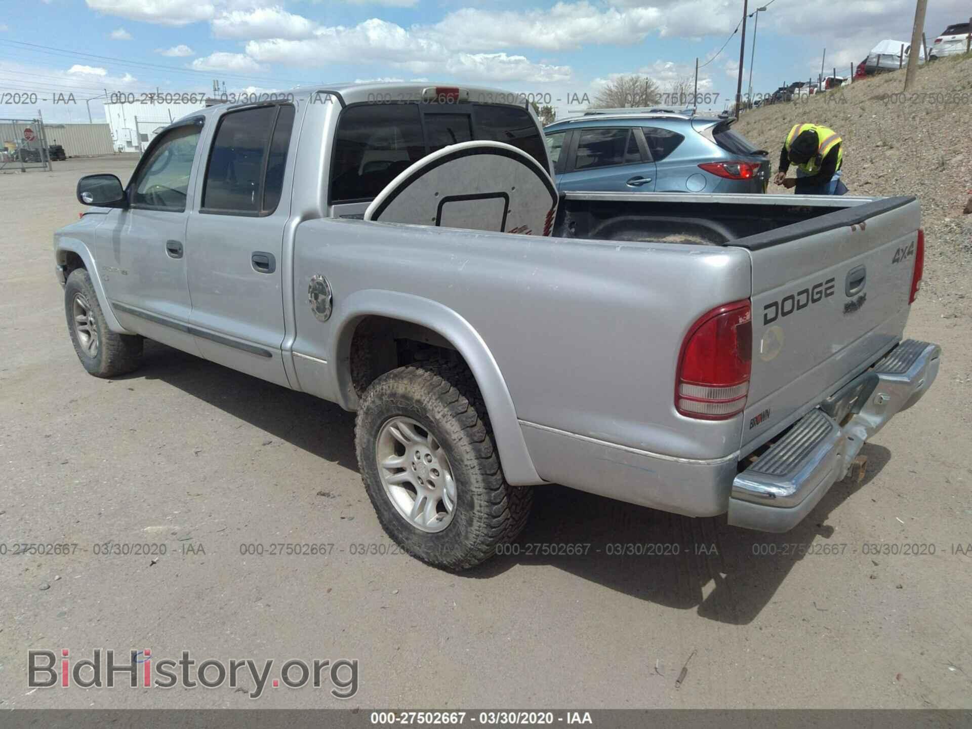 2001 DODGE DAKOTA - VIN: 1B7HG2AN61S348296 - Фото 3