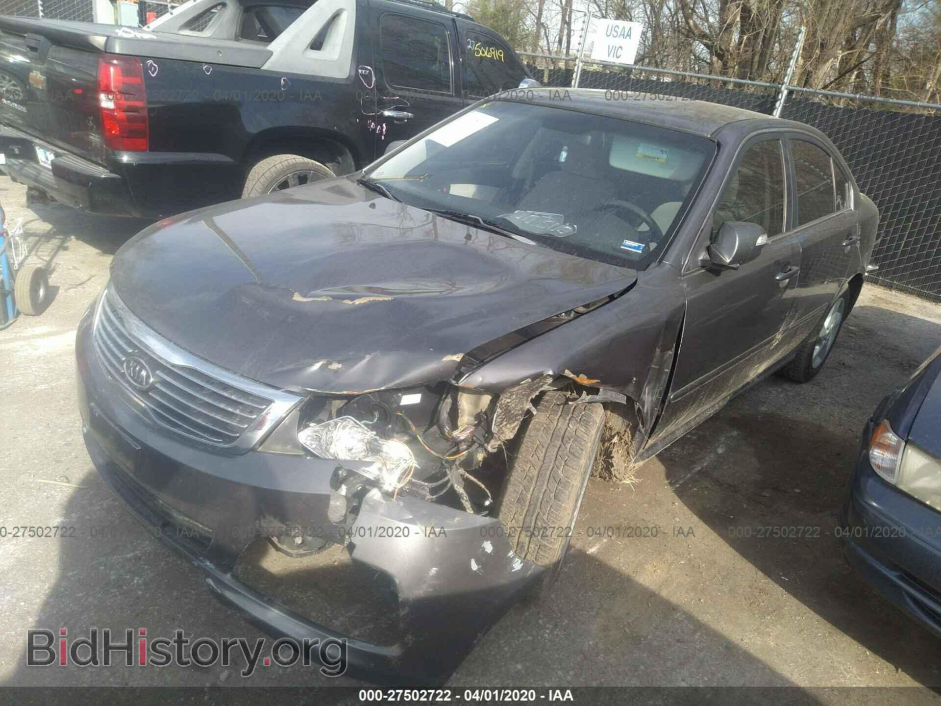 2009 KIA OPTIMA - VIN: KNAGE228595322595 - Фото 2