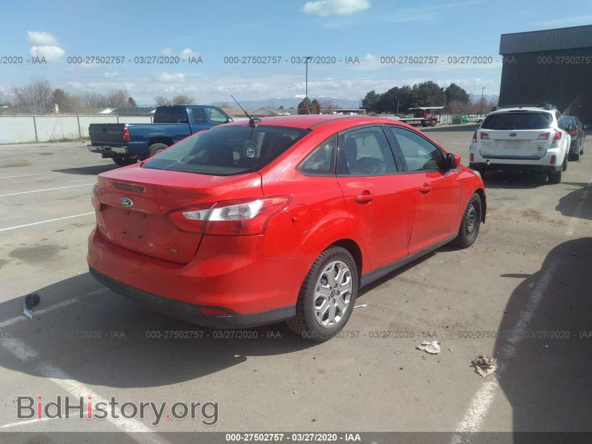 2012 FORD FOCUS - VIN: 1FAHP3F20CL115201 - Photo 4