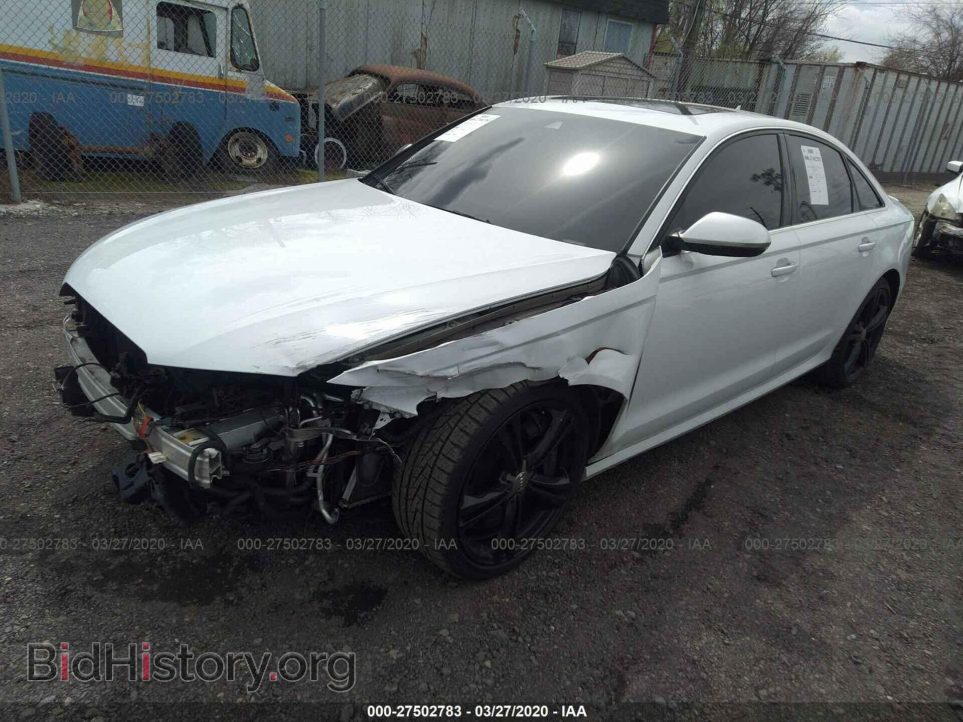 2014 AUDI S6 - VIN: WAUF2AFC5EN107144 - Фото 2