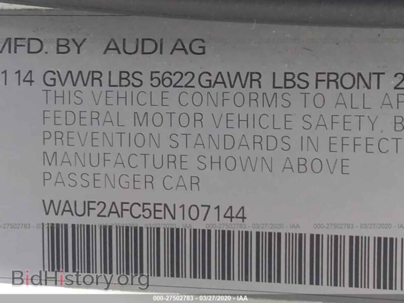 2014 Audi S6 (VIN WAUF2AFC5EN107144) — фото 9 из 11
