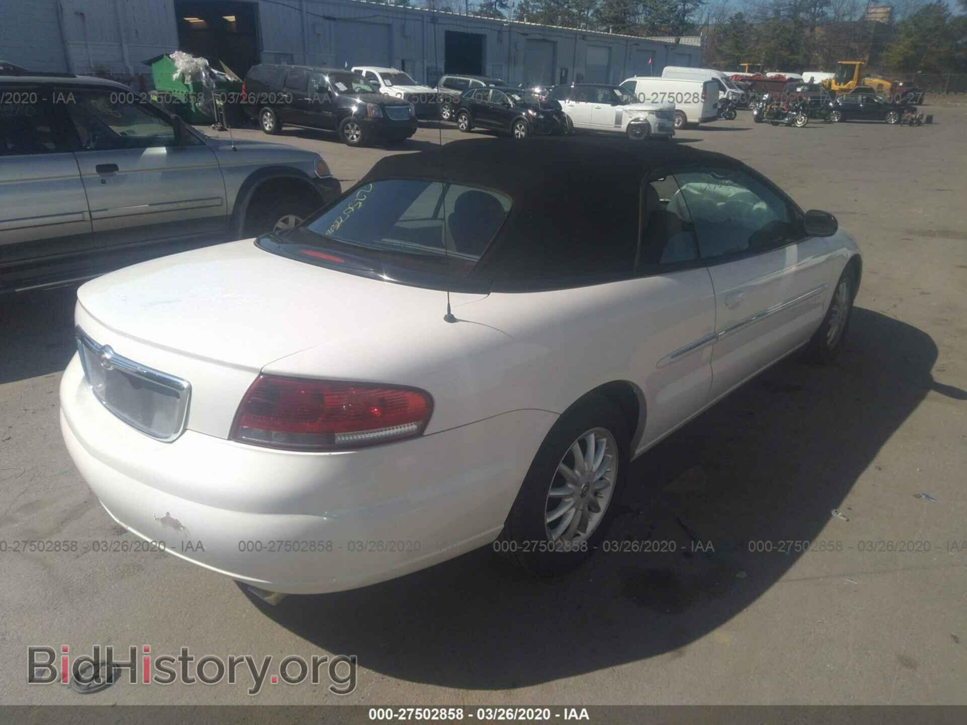2001 CHRYSLER SEBRING - VIN: 1C3EL55U61N679710 - Фото 4