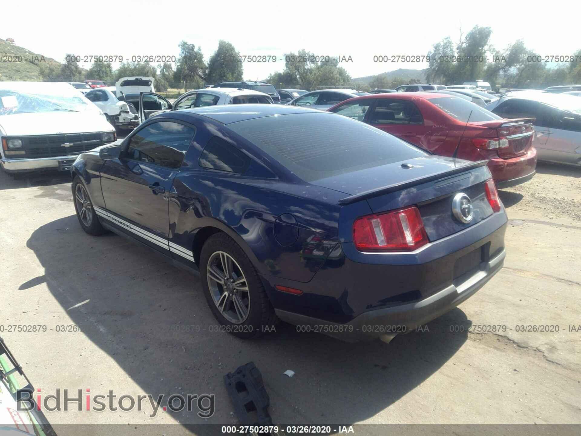 2012 FORD MUSTANG - VIN: 1ZVBP8AM5C5226950 - Фото 3