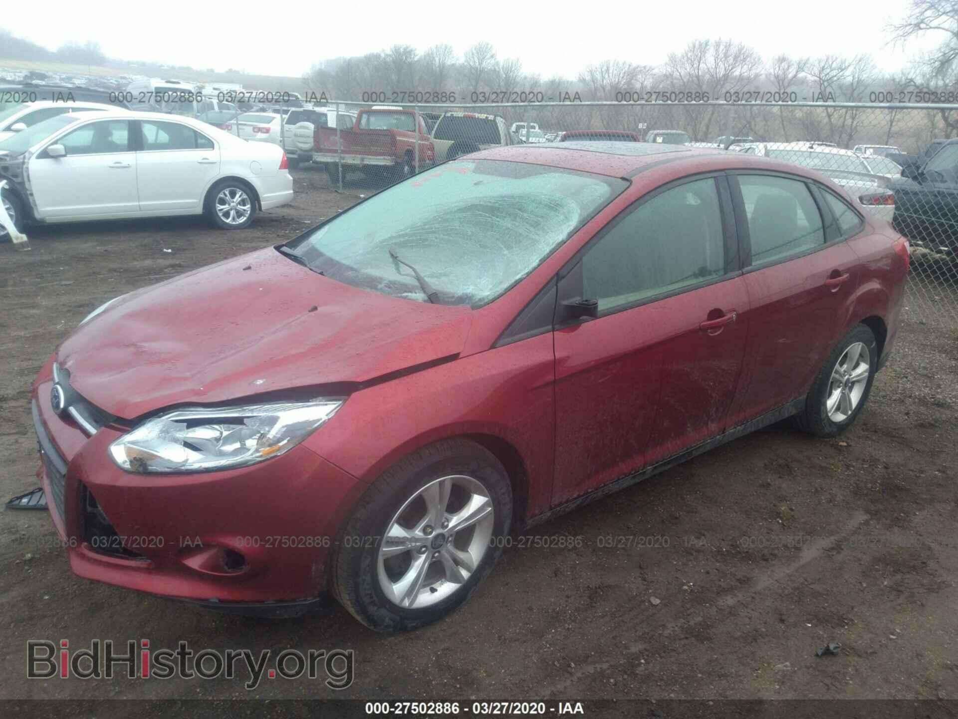 2013 FORD FOCUS - VIN: 1FADP3F25DL243367 - Фото 2
