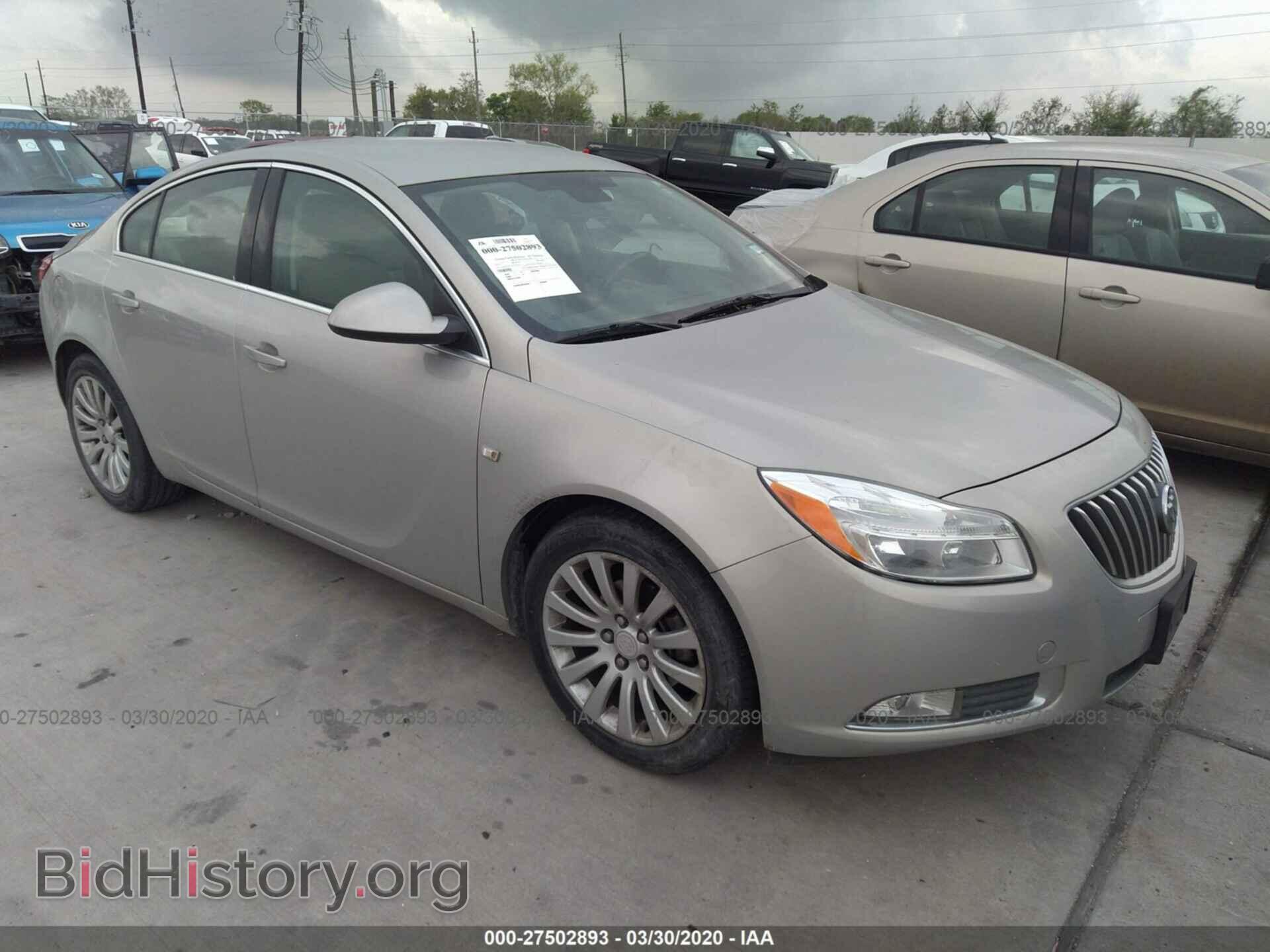 Фотография W04GR5EC3B1009738 - BUICK REGAL 2011