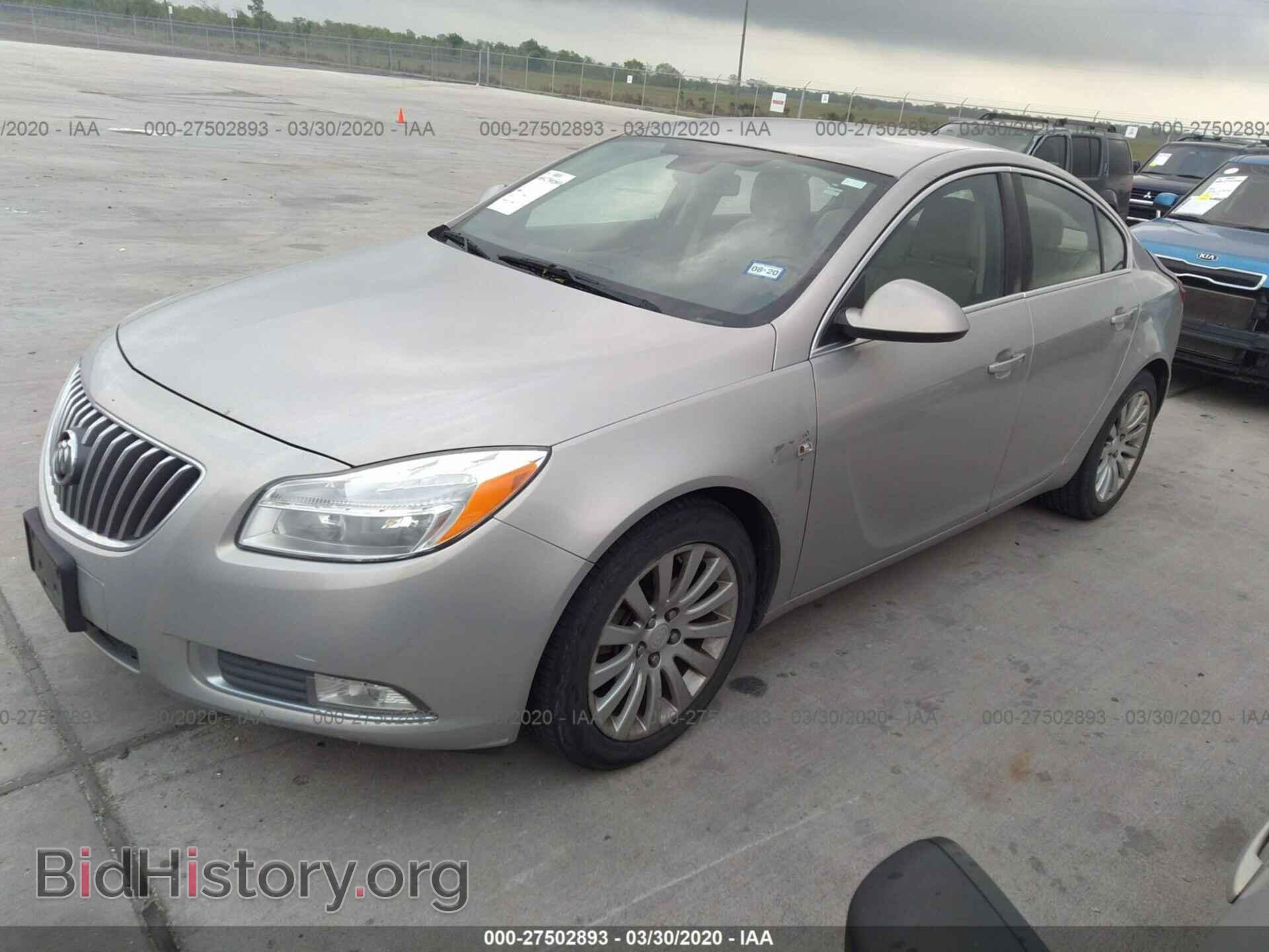 2011 BUICK REGAL - VIN: W04GR5EC3B1009738 - Фото 2
