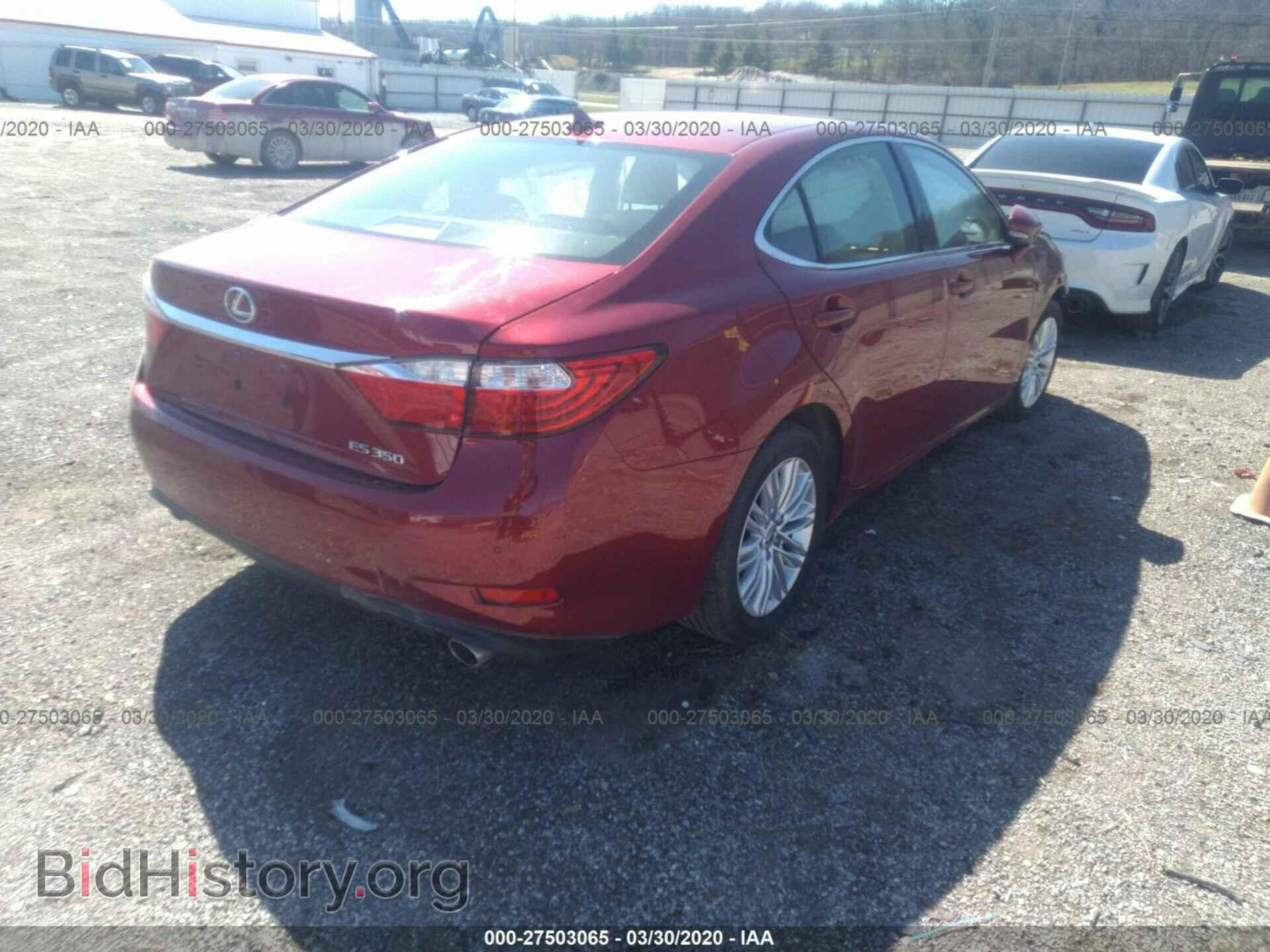 2013 LEXUS ES - VIN: JTHBK1GGXD2046472 - Фото 4