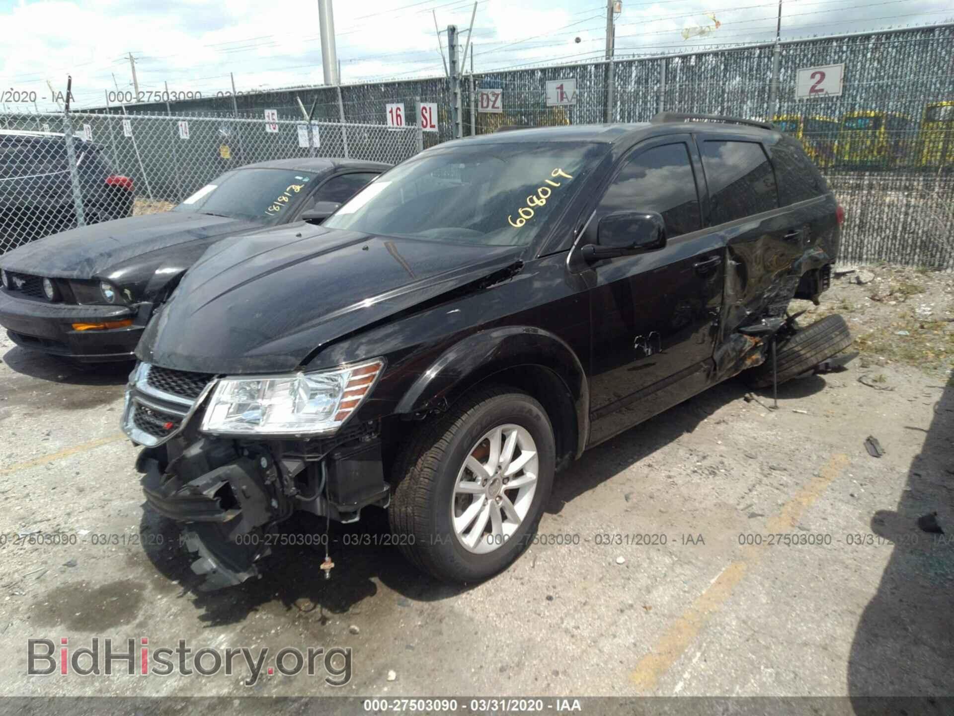 2017 DODGE JOURNEY - VIN: 3C4PDCBB0HT608019 - Фото 2