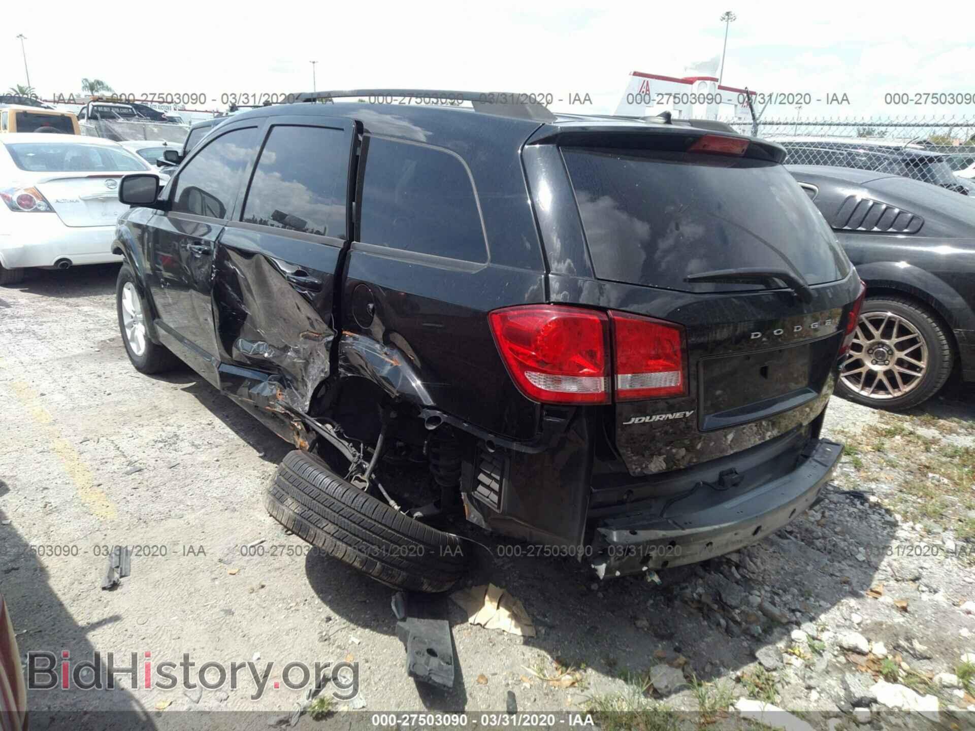 2017 DODGE JOURNEY - VIN: 3C4PDCBB0HT608019 - Фото 3