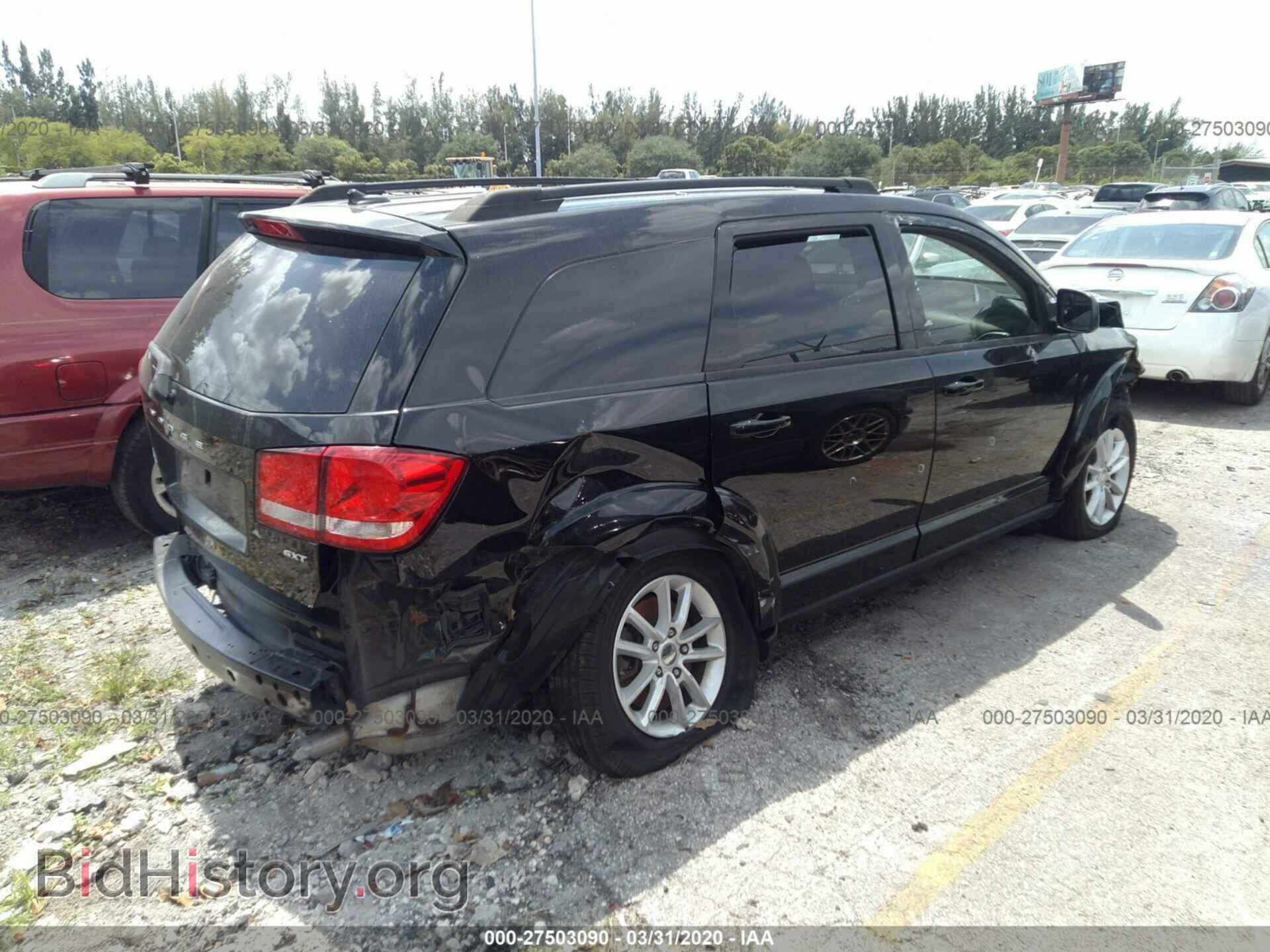 2017 DODGE JOURNEY - VIN: 3C4PDCBB0HT608019 - Фото 4