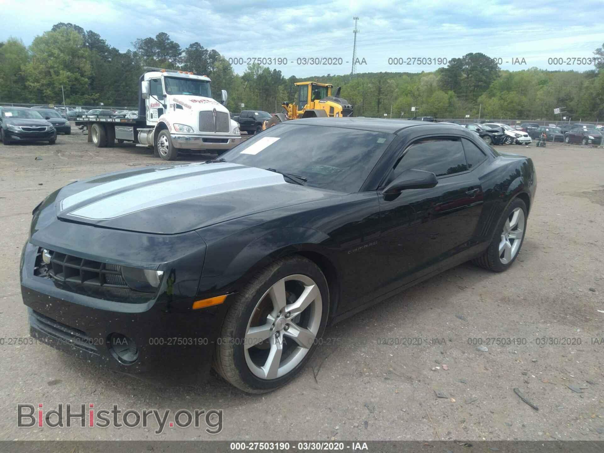 2012 CHEVROLET CAMARO - VIN: 2G1FA1E39C9211023 - Фото 2