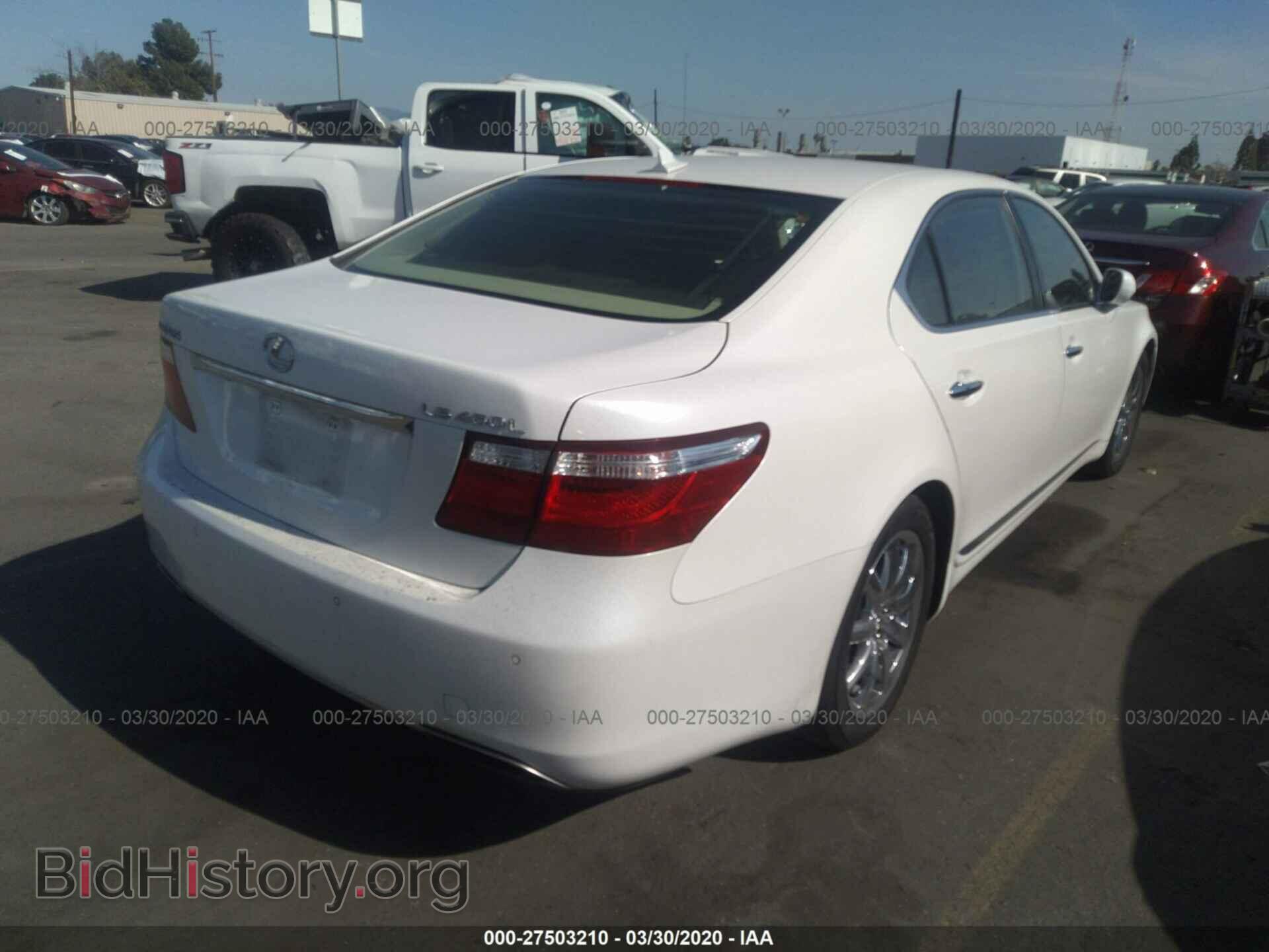 2007 LEXUS LS - VIN: JTHGL46F975017805 - Фото 4