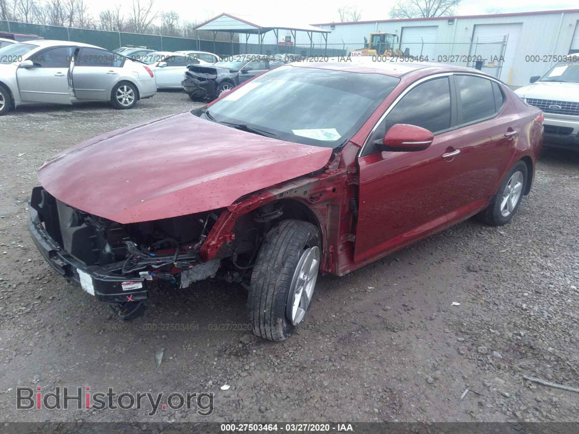 2015 KIA OPTIMA - VIN: 5XXGM4A74FG429686 - Фото 2