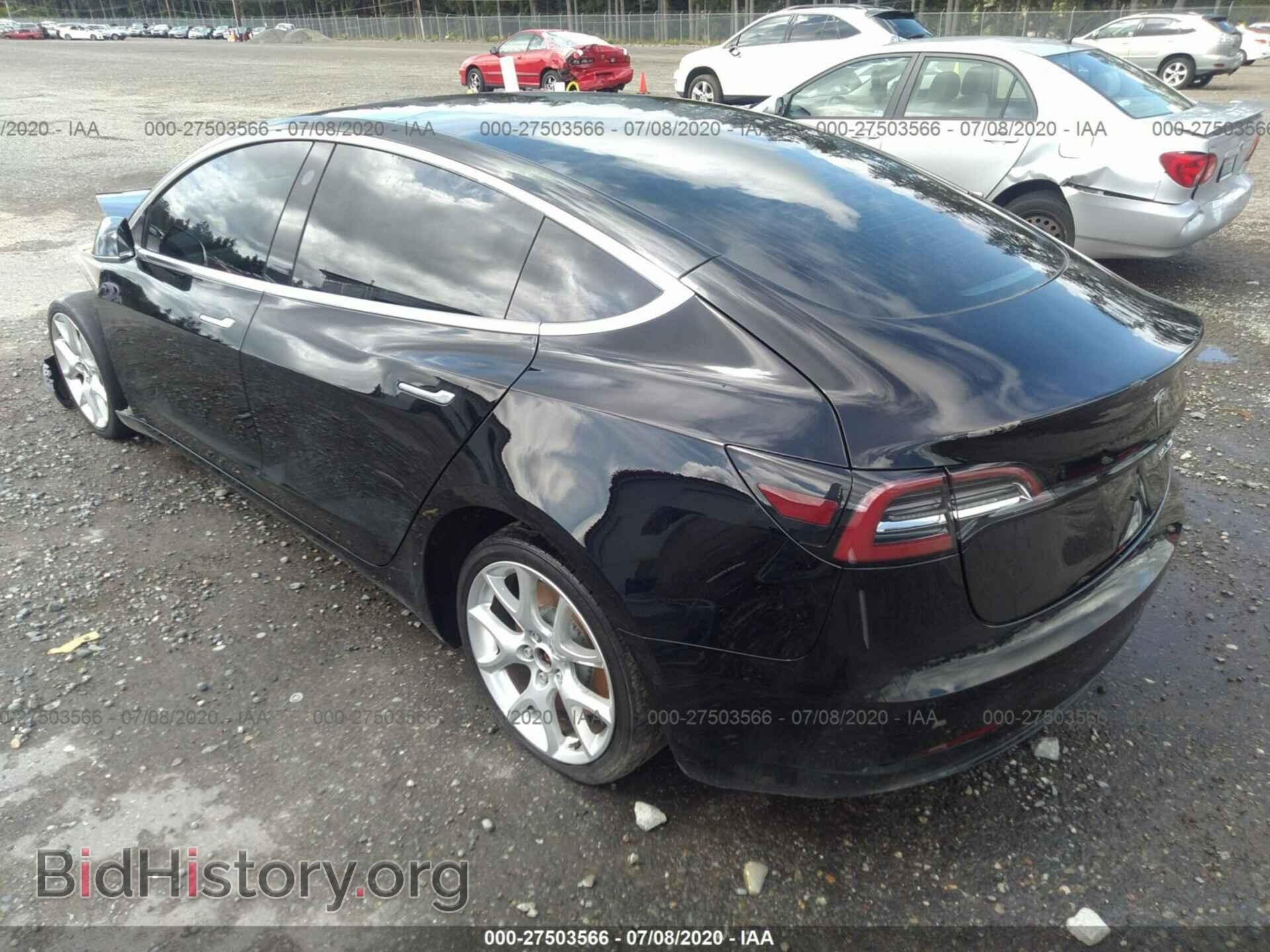 2018 TESLA MODEL 3 - VIN: 5YJ3E1EB1JF186066 - Photo 3
