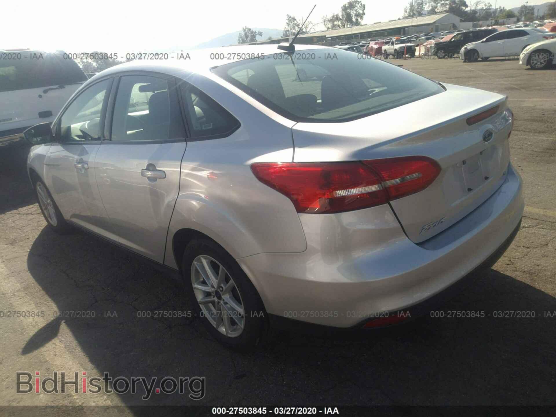 2018 FORD FOCUS - VIN: 1FADP3F24JL252573 - Фото 3