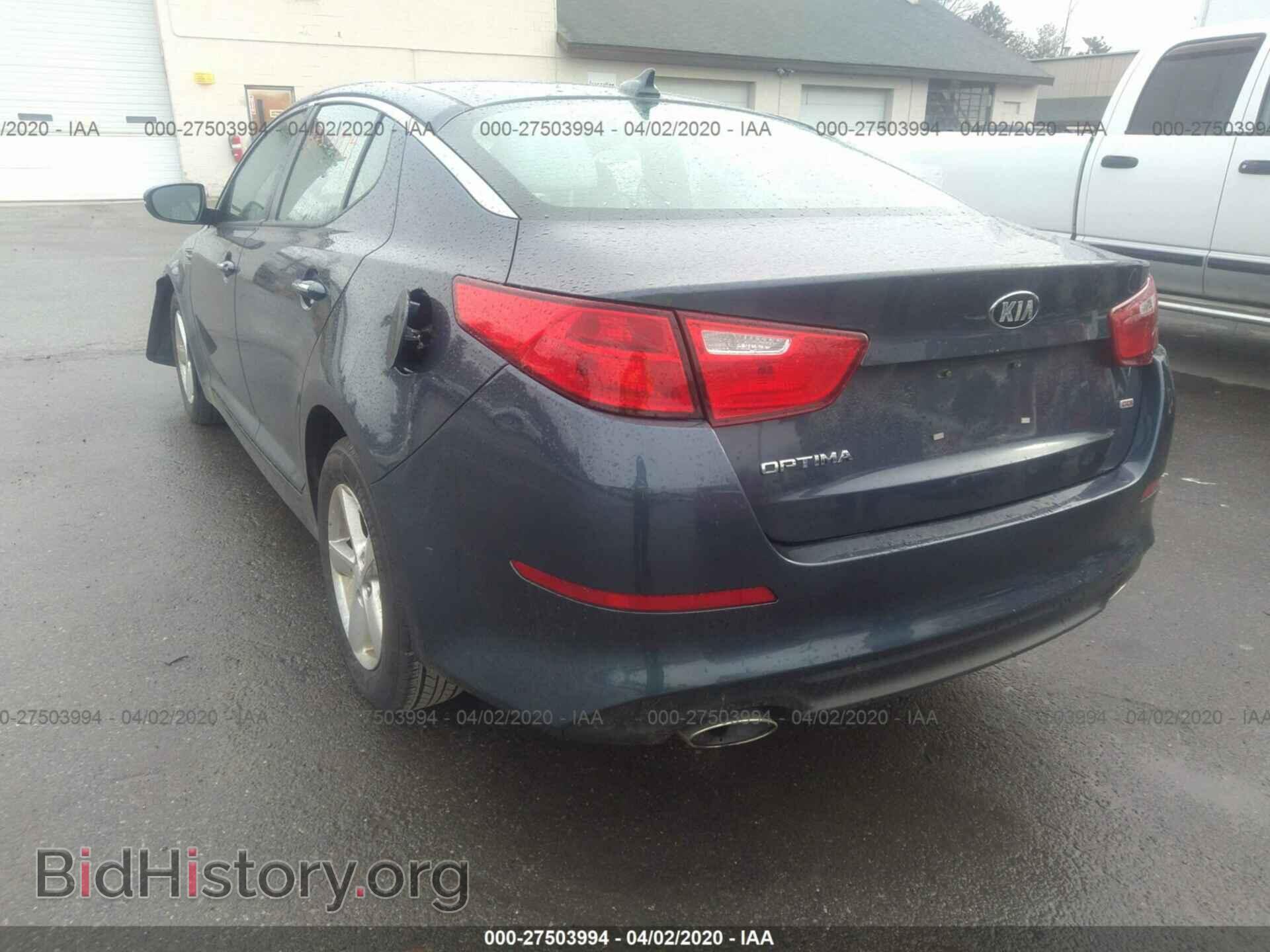 2015 KIA OPTIMA - VIN: 5XXGM4A70FG486273 - Photo 3