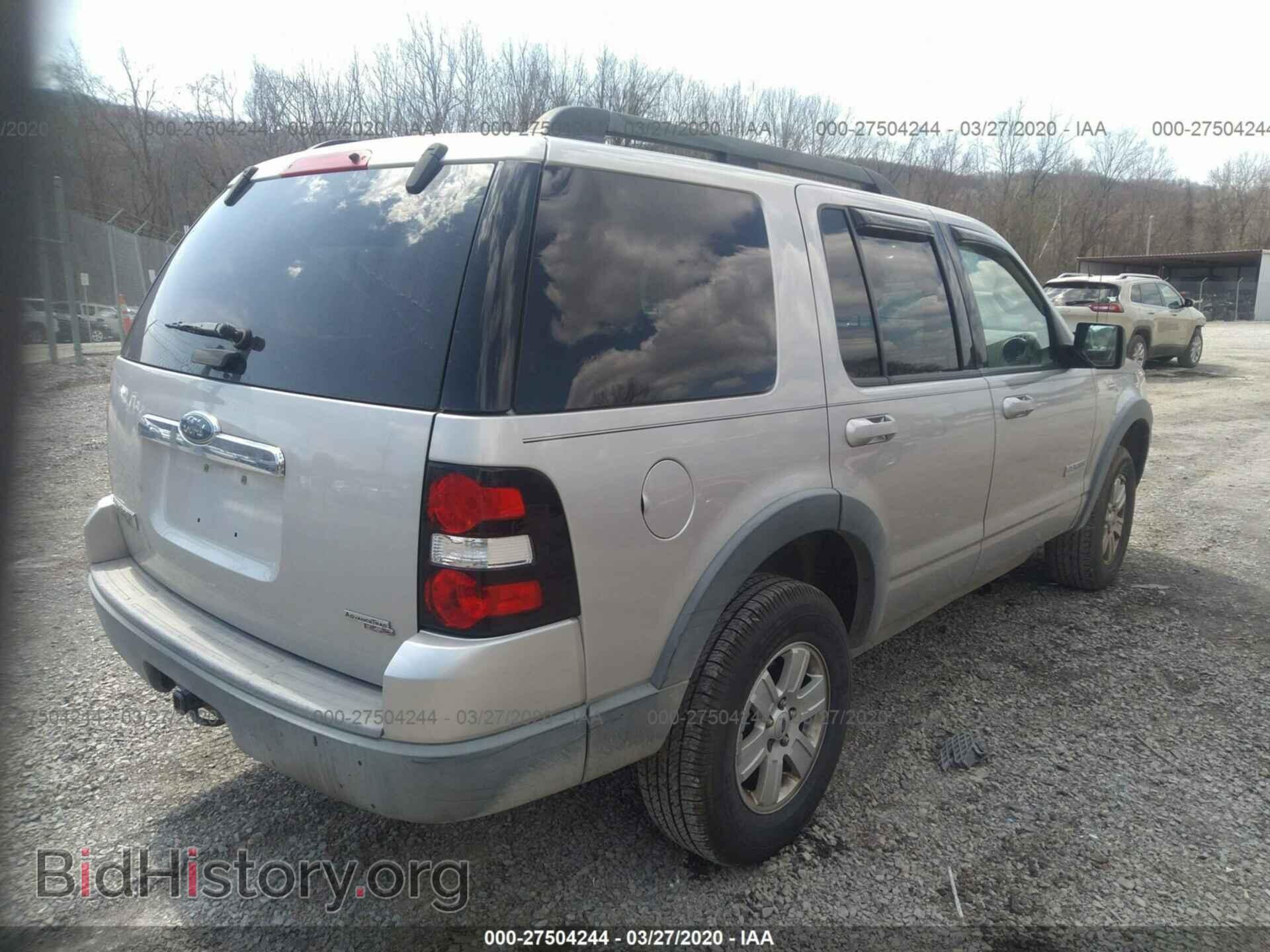 2007 FORD EXPLORER - VIN: 1FMEU73E17UB51812 - Фото 4