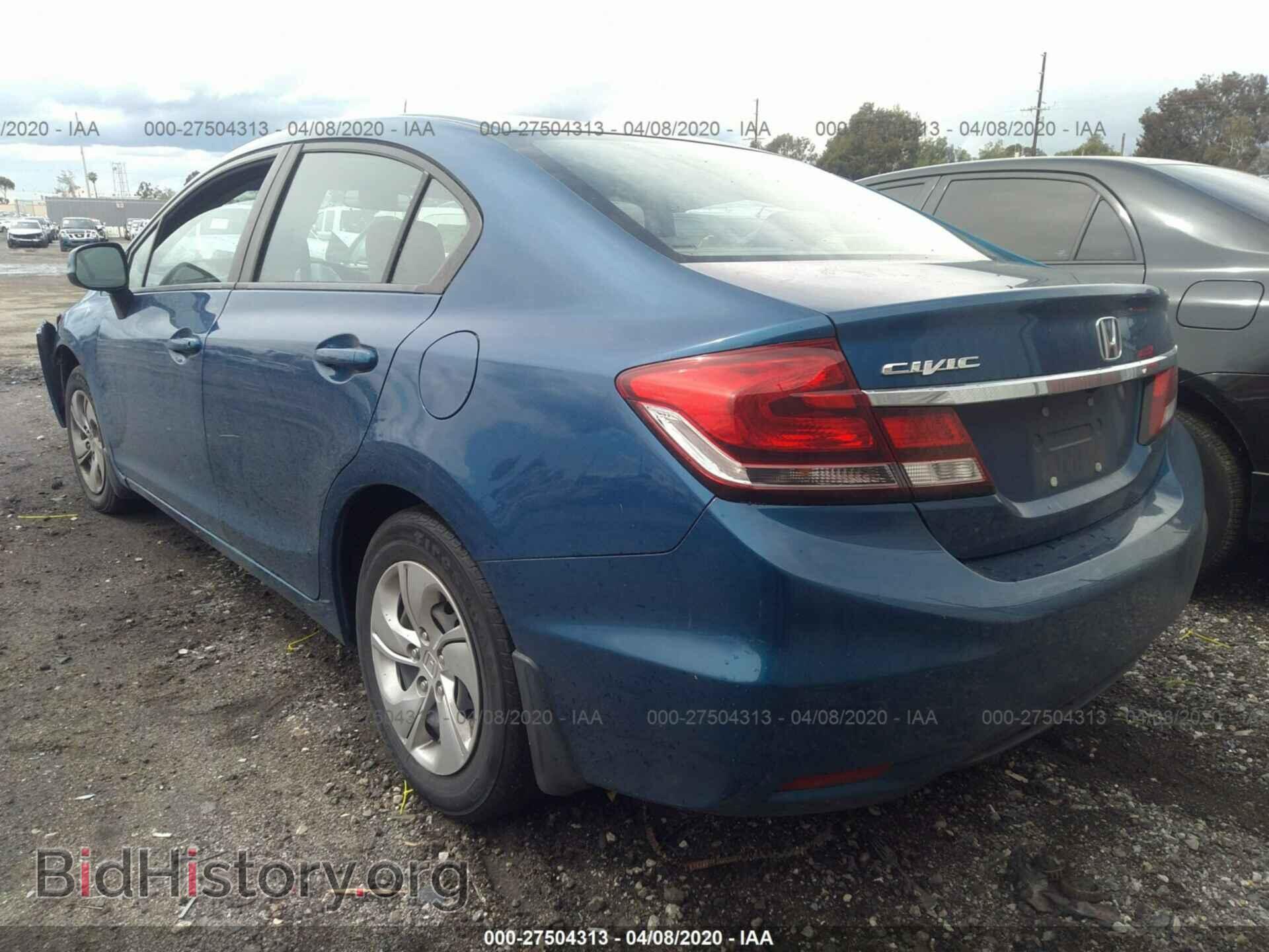 2013 HONDA CIVIC - VIN: 19XFB2F58DE206506 - Фото 3