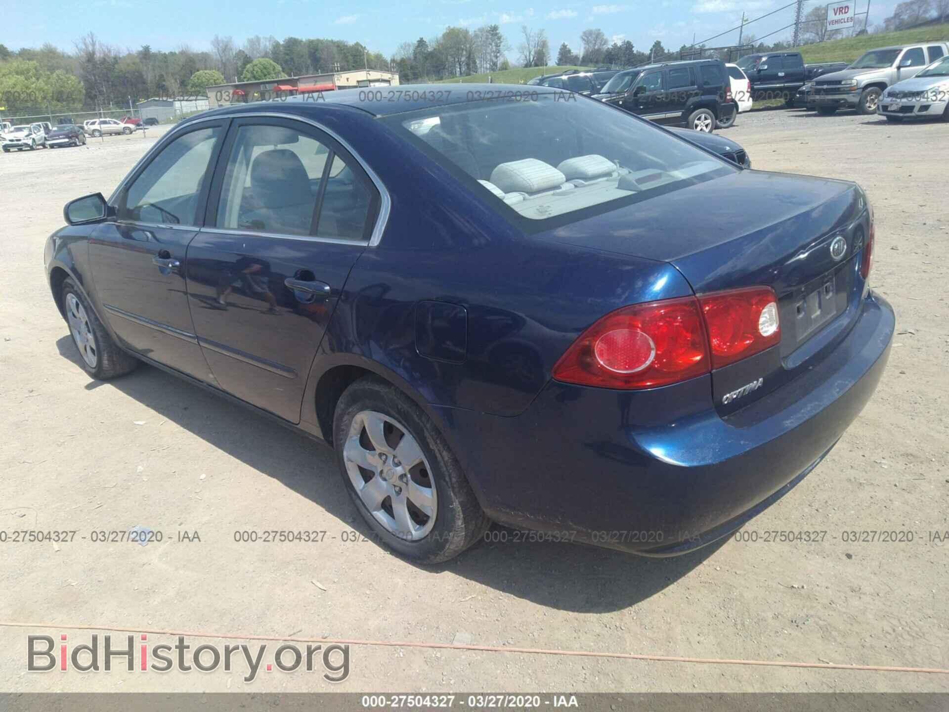 2006 KIA OPTIMA - VIN: KNAGE123465054696 - Фото 3