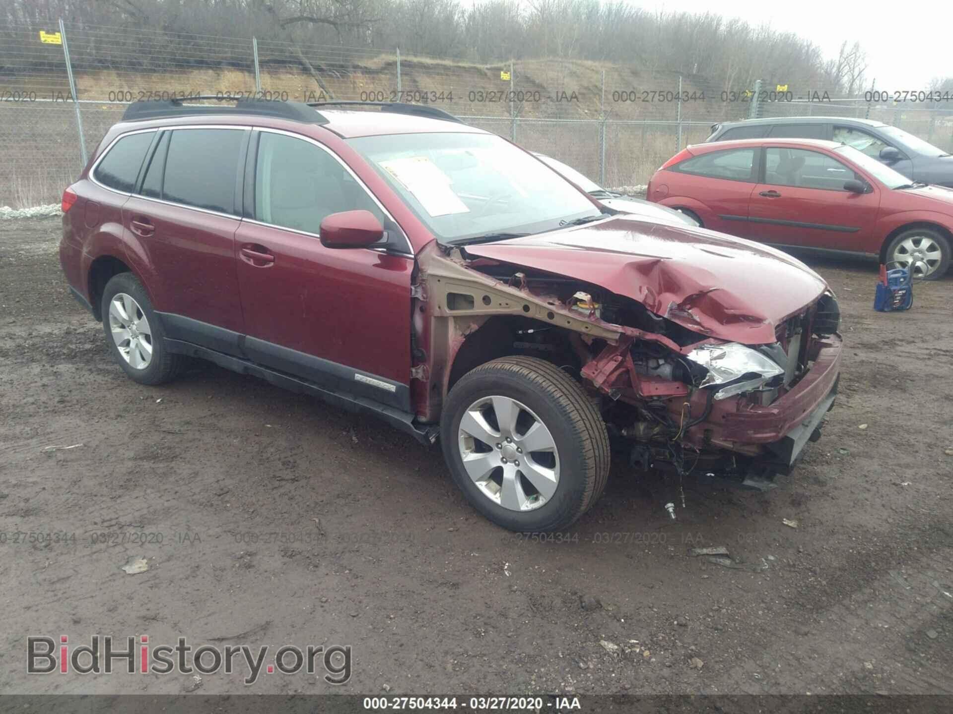 Фотография 4S4BRCCC3B3432858 - SUBARU OUTBACK 2011