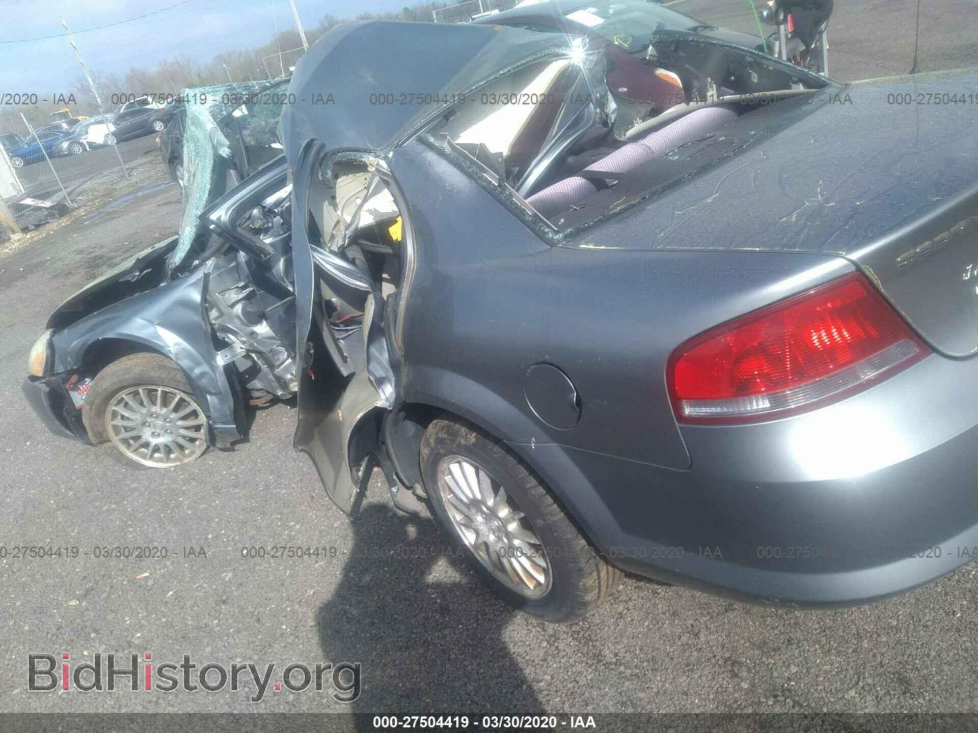 2006 CHRYSLER SEBRING - VIN: 1C3EL56R16N239380 - Фото 3
