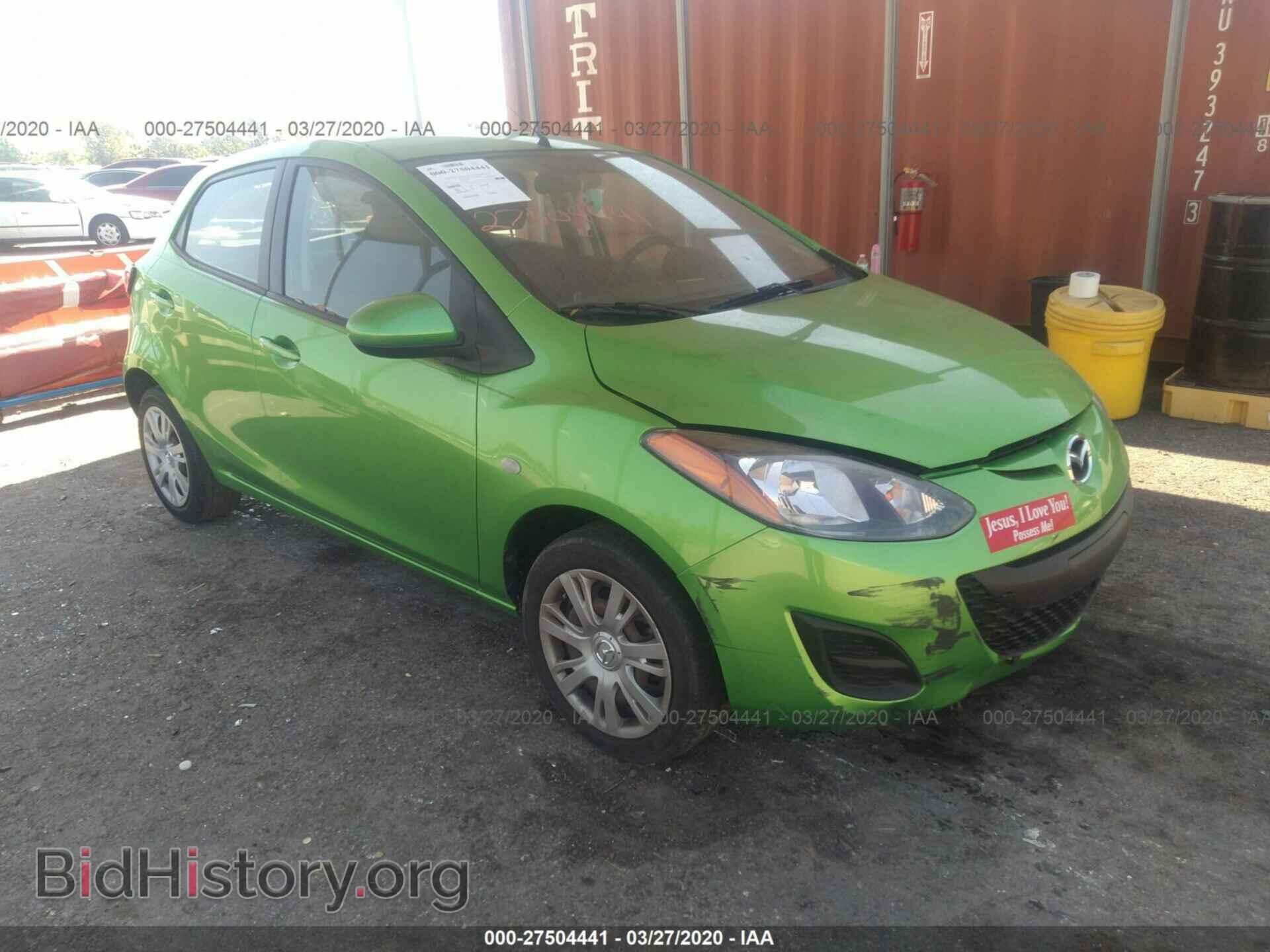 Photo JM1DE1KY4D0168161 - MAZDA MAZDA2 2013