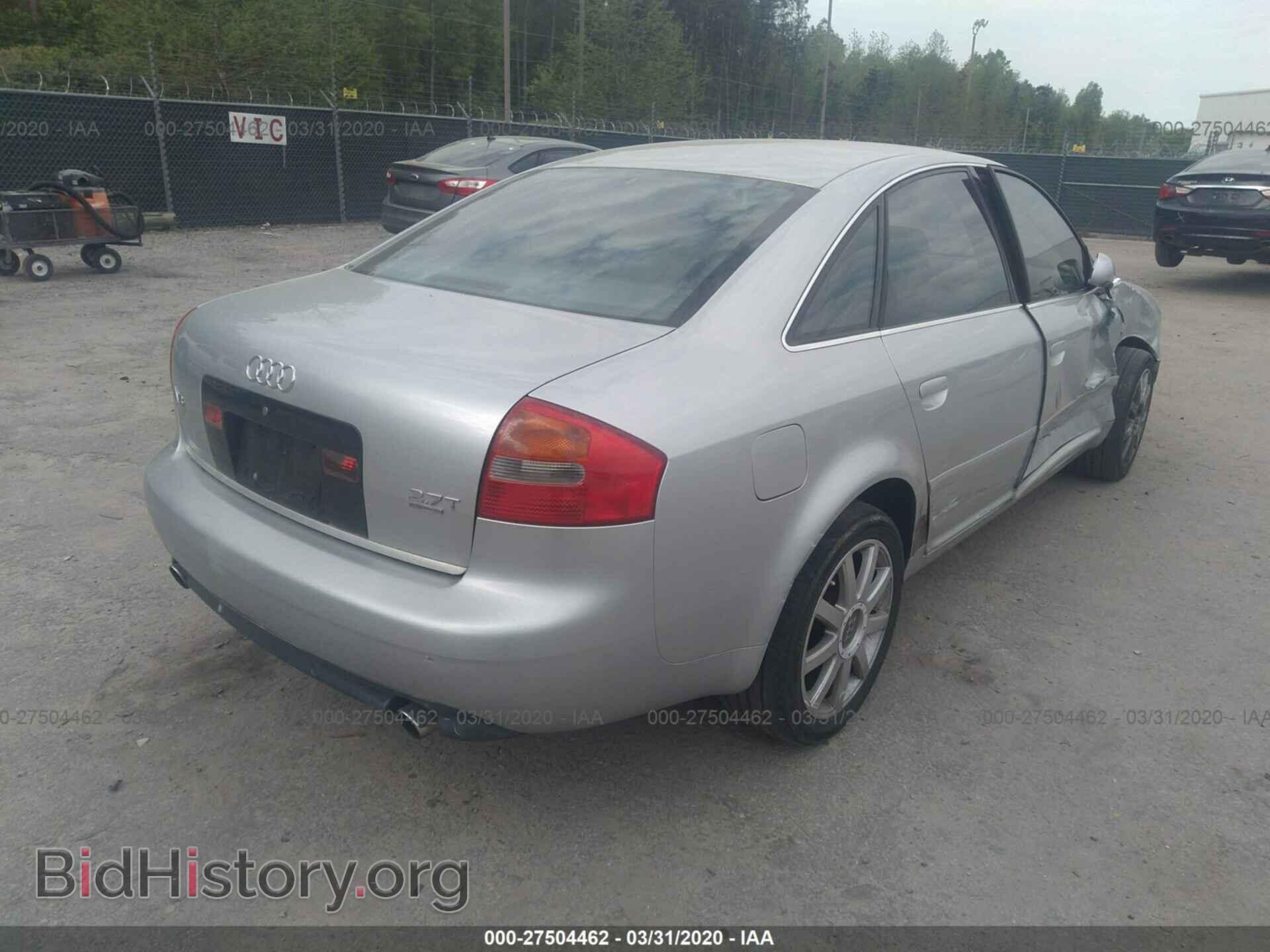 2002 AUDI A6 - VIN: WAULD64B02N050335 - Фото 4