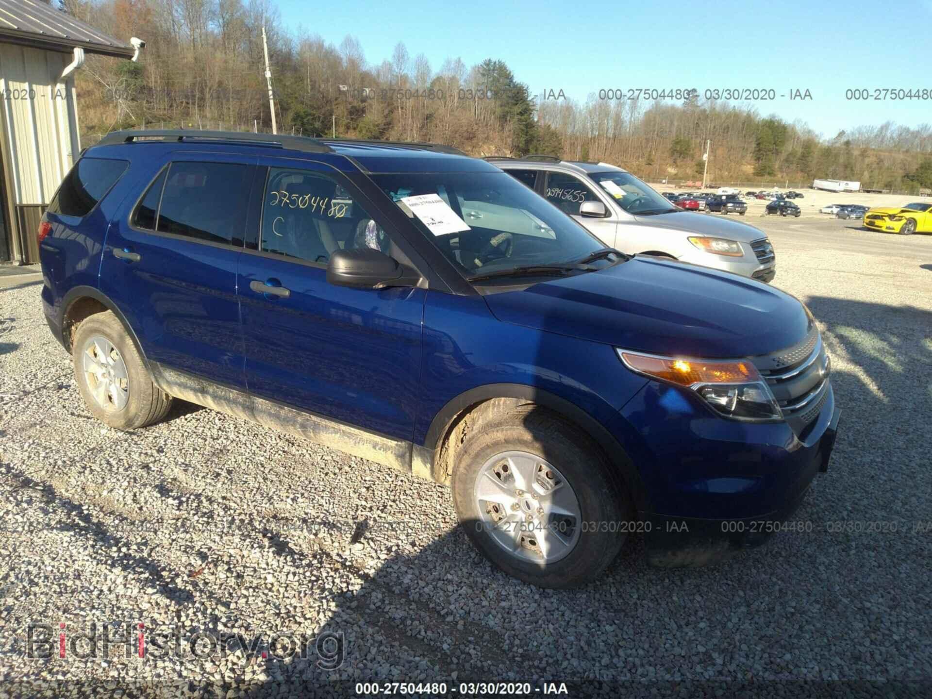 Photo 1FM5K8B80DGA24678 - FORD EXPLORER 2013