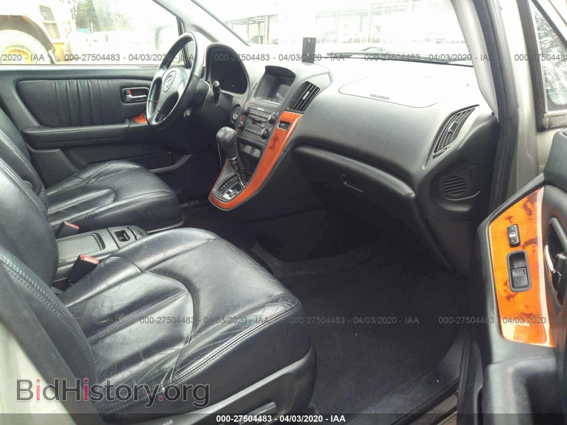 2003 LEXUS RX - VIN: JTJGF10U330162129 - Фото 5