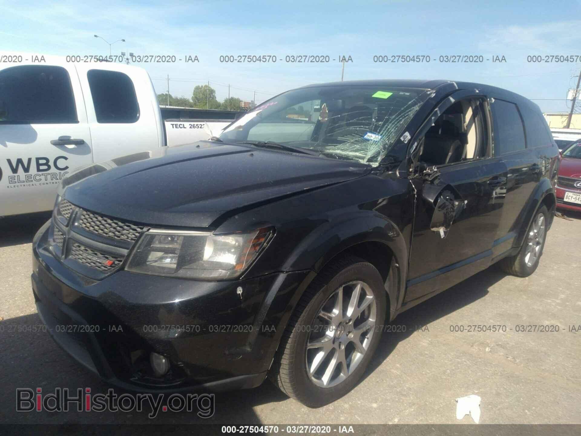 2016 DODGE JOURNEY - VIN: 3C4PDCEG3GT218456 - Фото 2