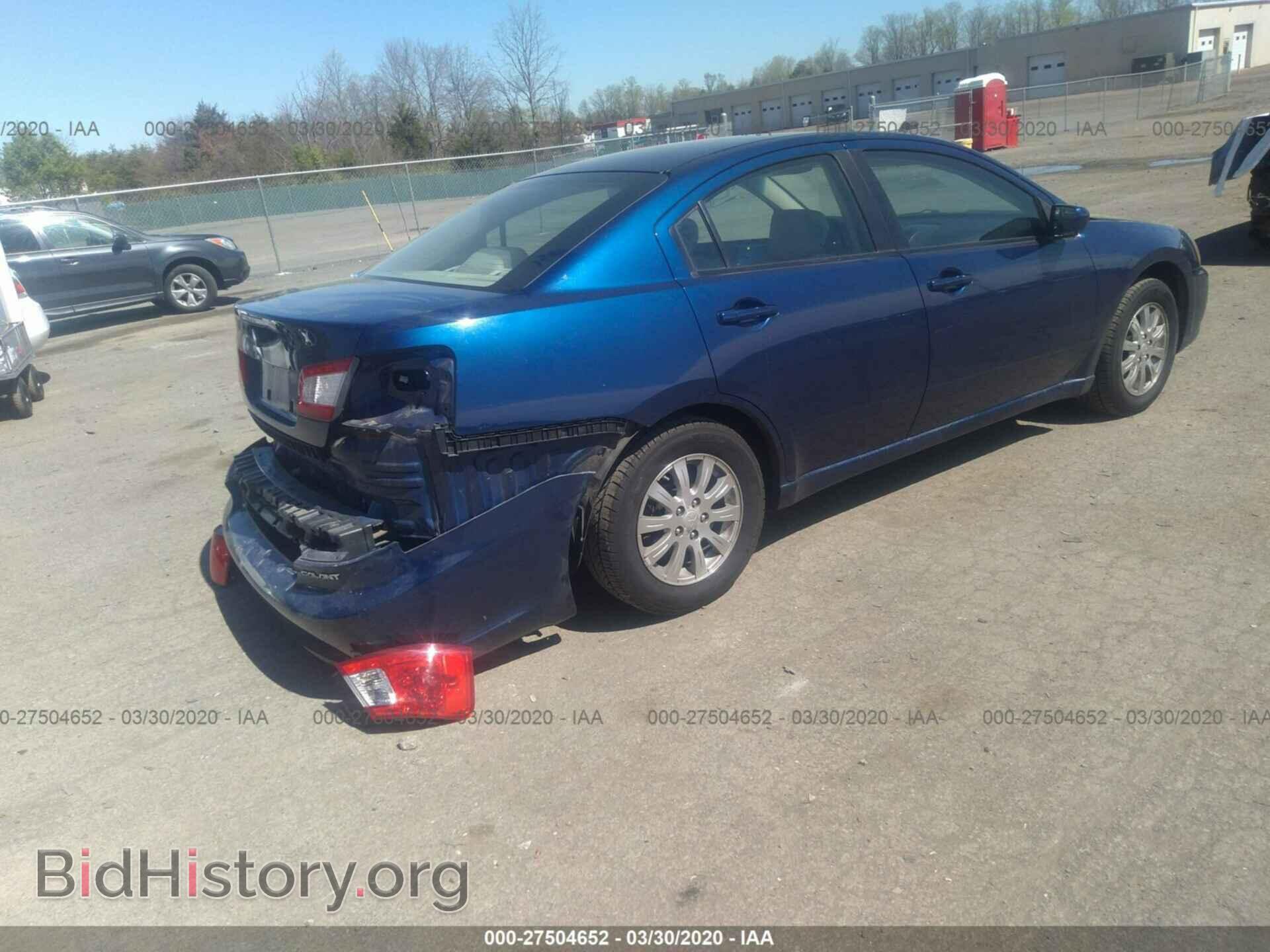 2009 MITSUBISHI GALANT - VIN: 4A3AB36F19E042198 - Фото 4