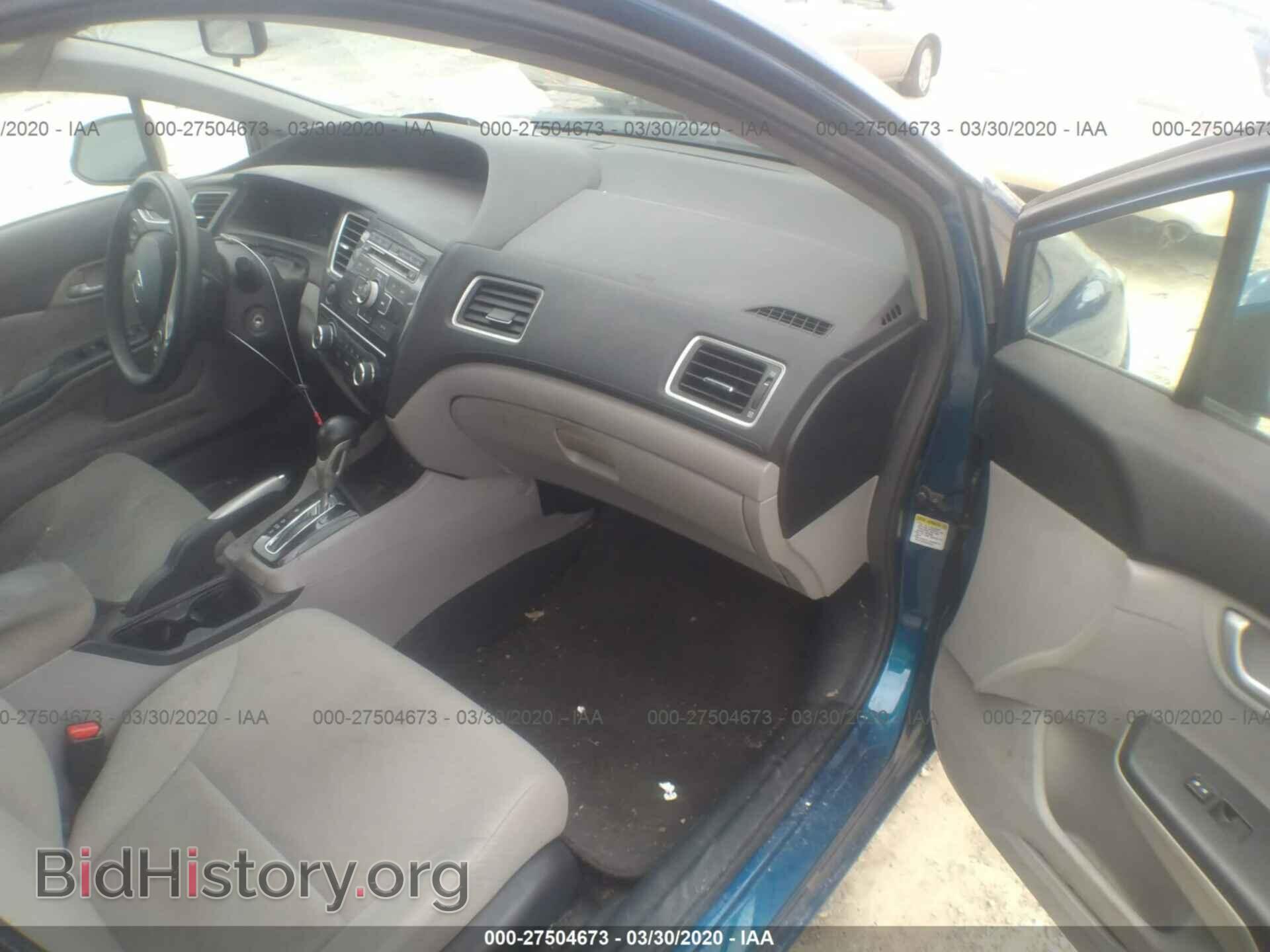 2013 HONDA CIVIC SDN - VIN: 19XFB2F5XDE044863 - Фото 5