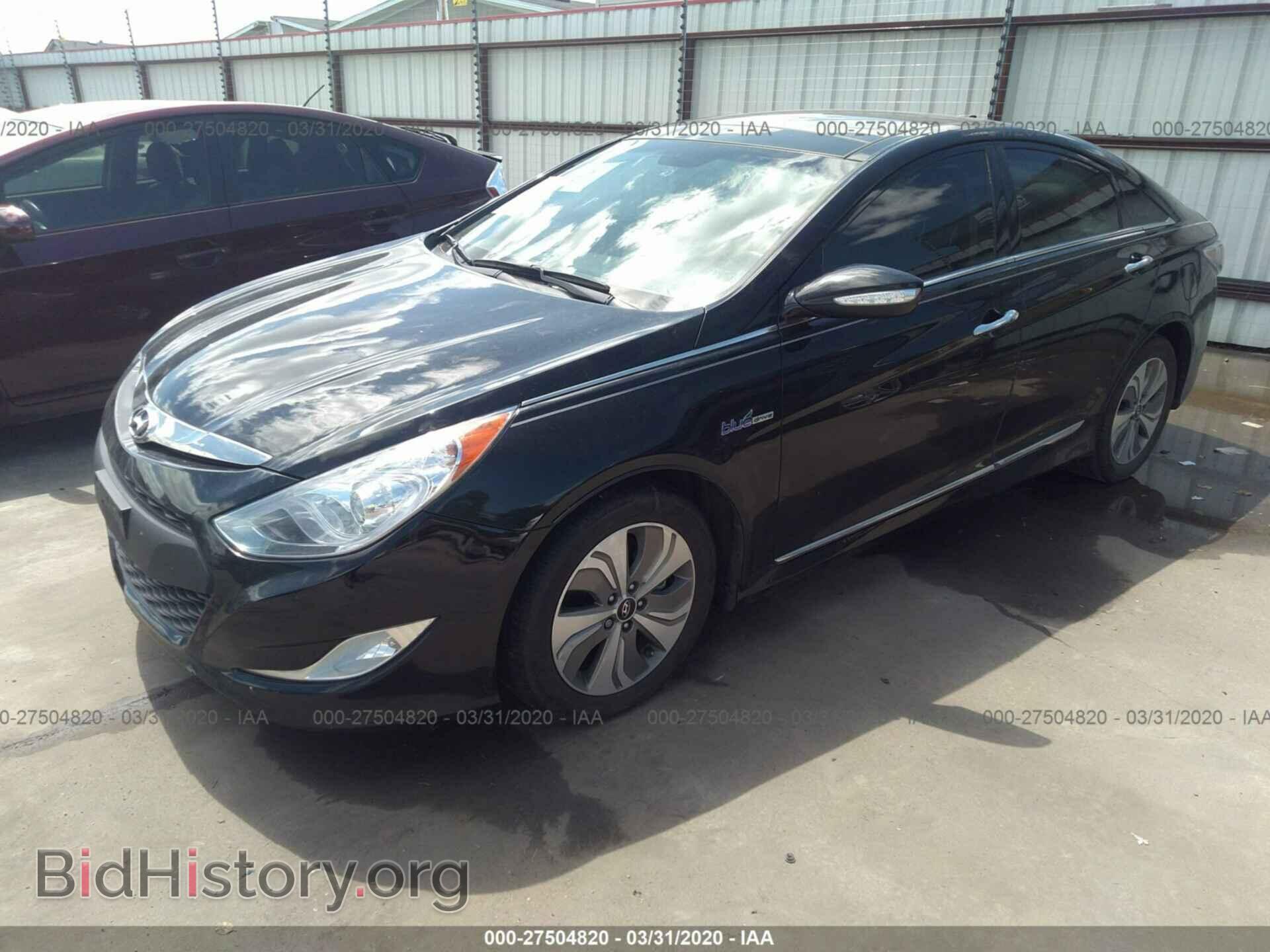2014 HYUNDAI SONATA - VIN: KMHEC4A49EA111665 - Фото 2