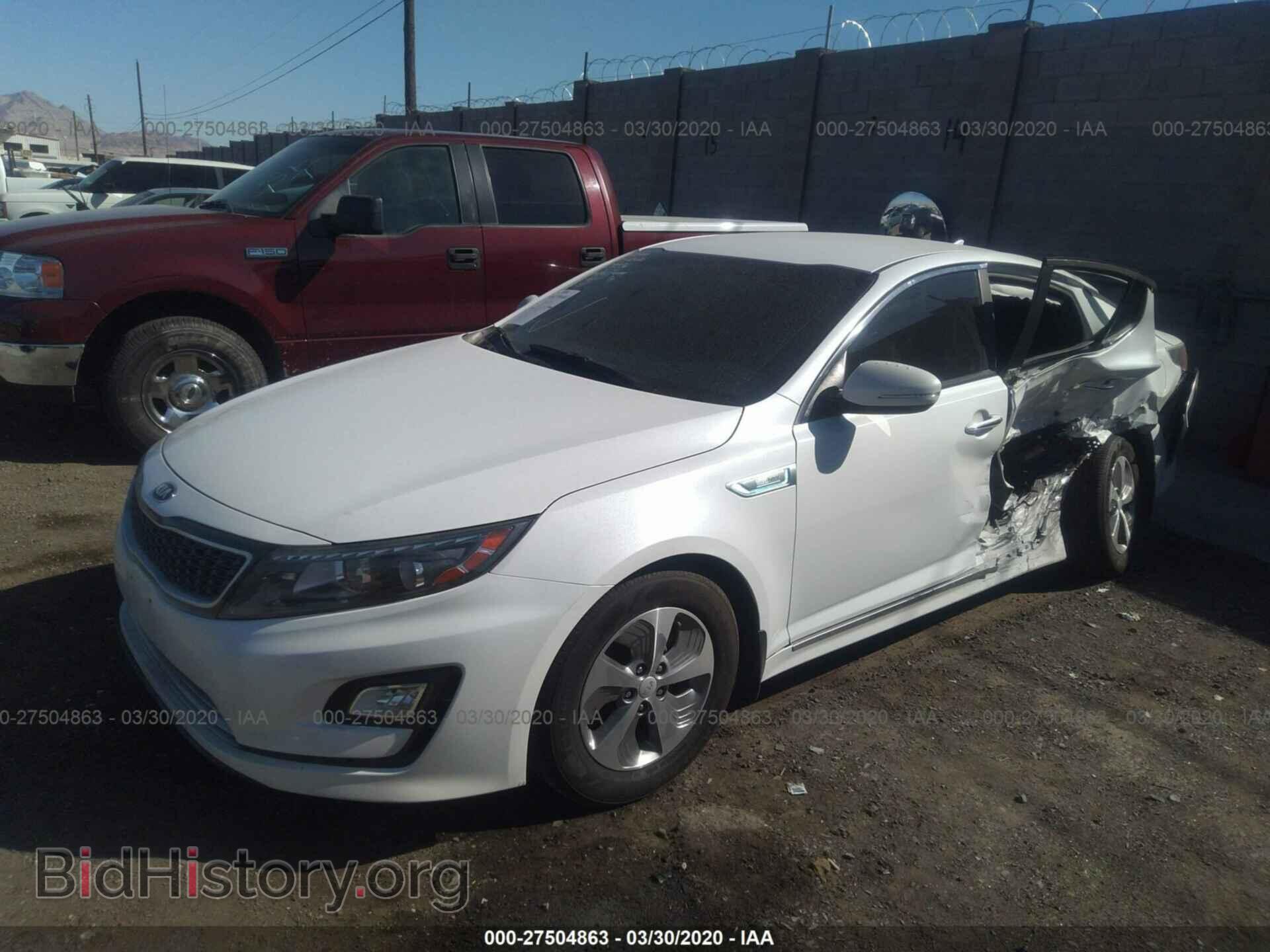 2015 KIA OPTIMA - VIN: KNAGM4AD7F5086802 - Photo 2