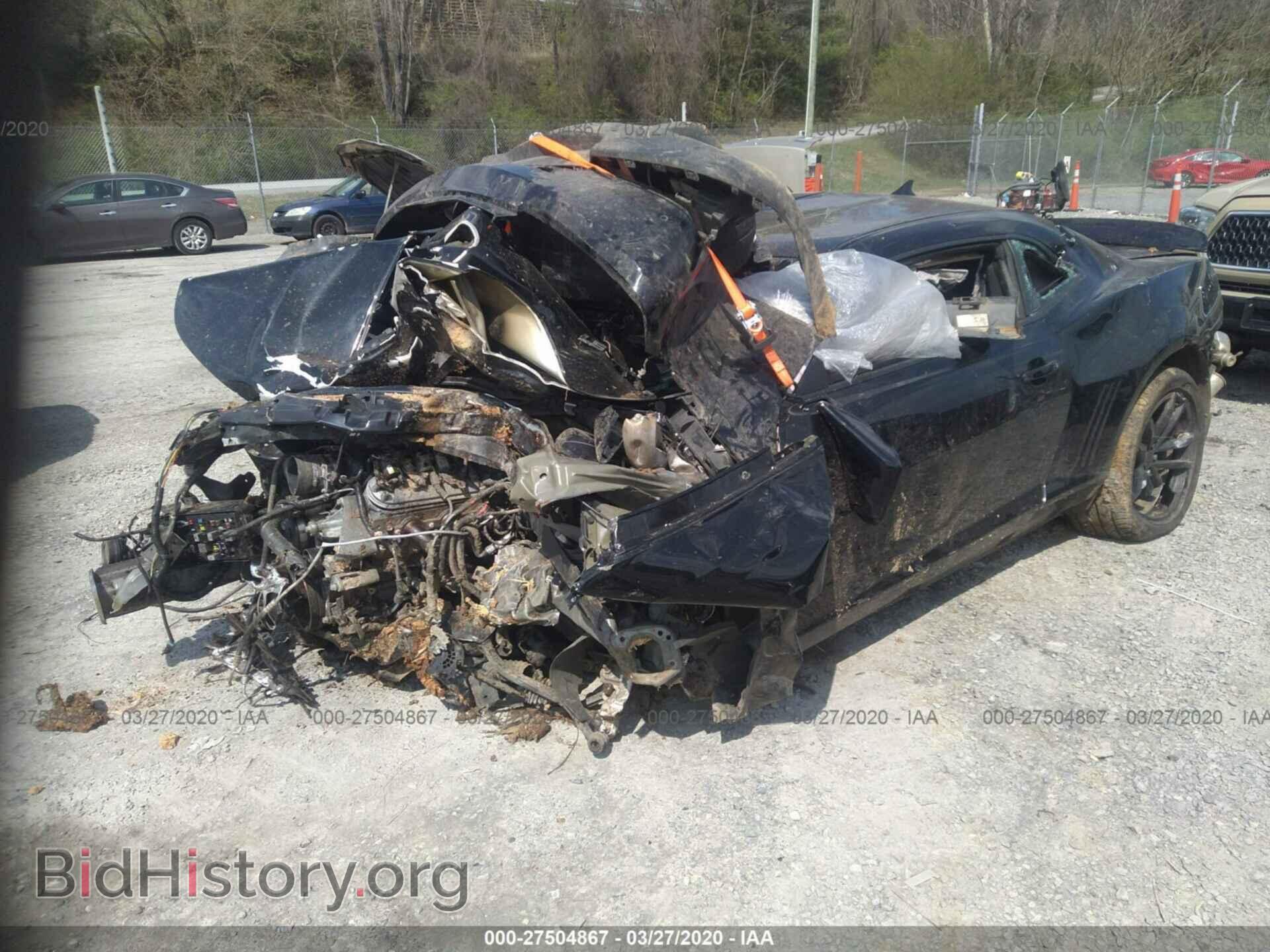 2014 CHEVROLET CAMARO - VIN: 2G1FT1EW4E9168265 - Фото 2