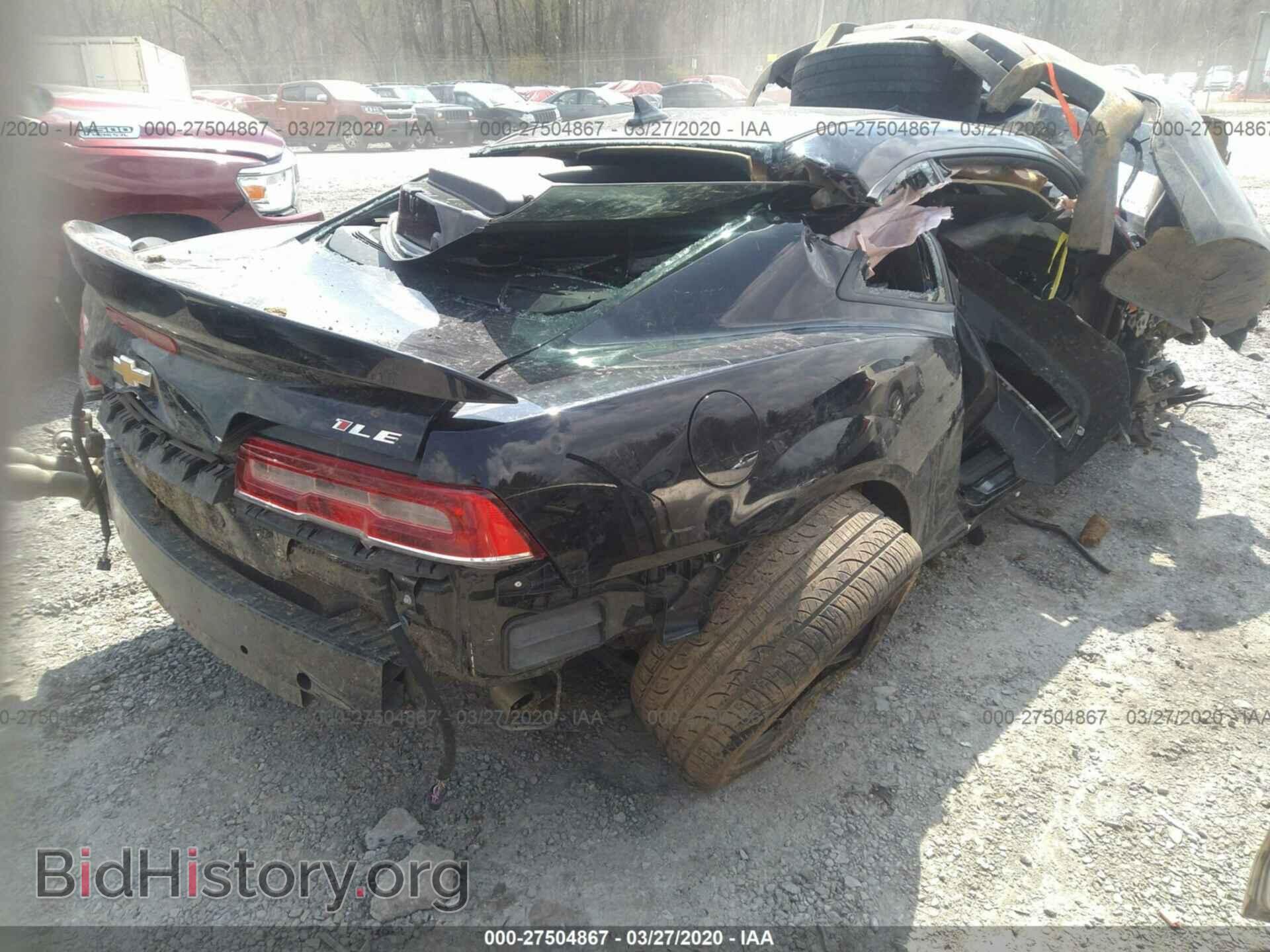 2014 CHEVROLET CAMARO - VIN: 2G1FT1EW4E9168265 - Фото 4