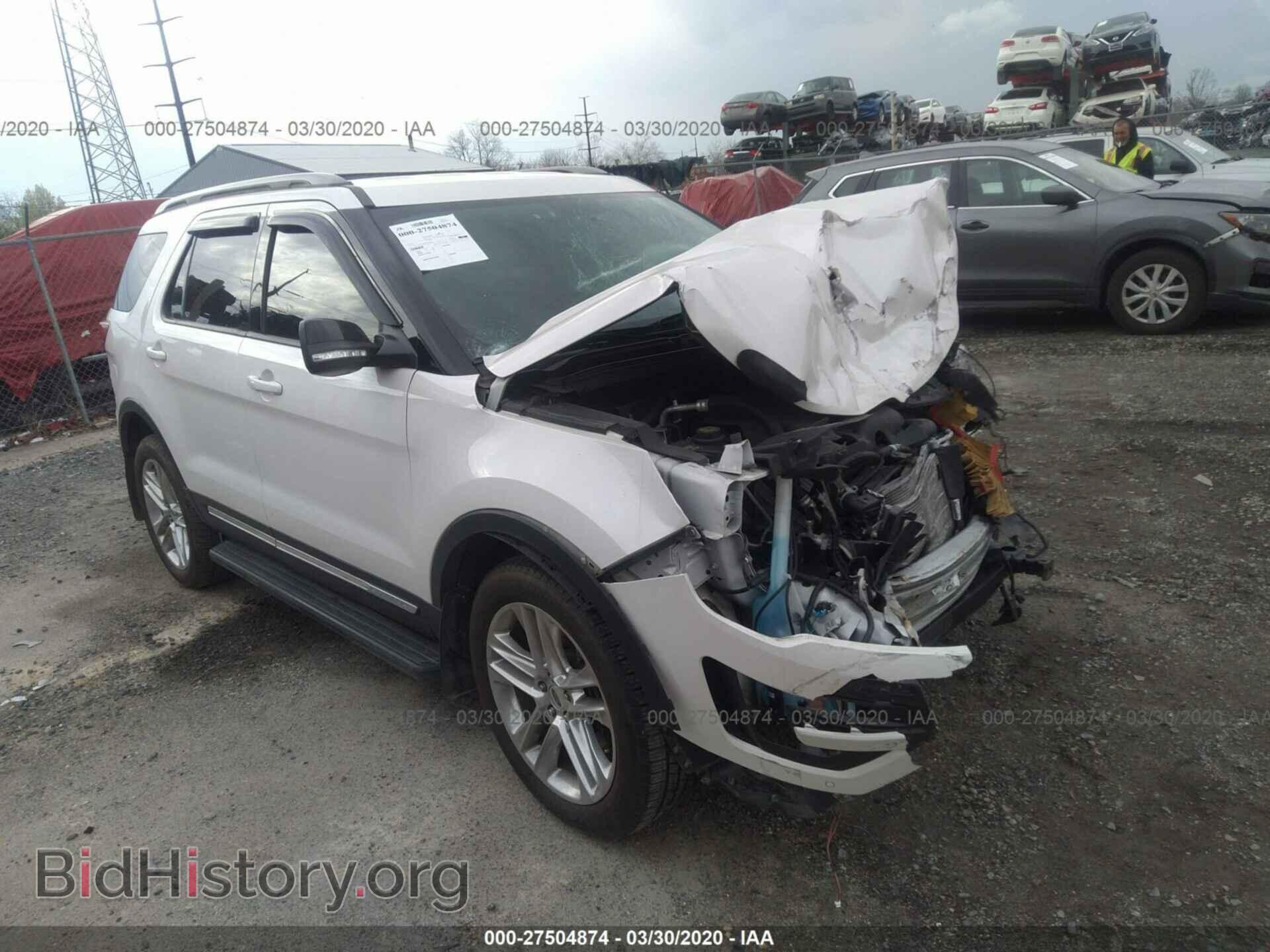 Фотография 1FM5K8D84HGD76066 - FORD EXPLORER 2017