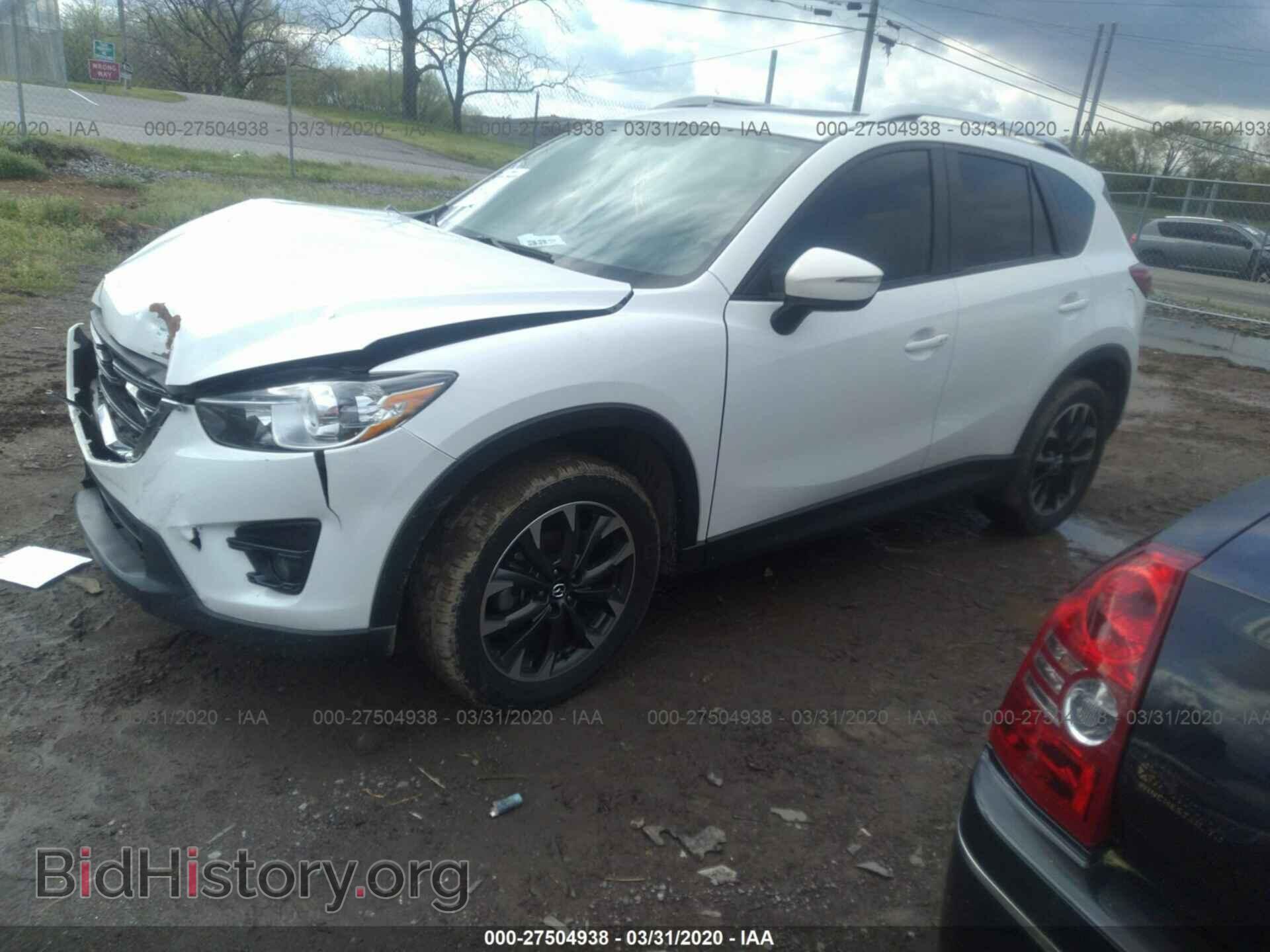 2016 MAZDA CX-5 - VIN: JM3KE2DY0G0607054 - Фото 2