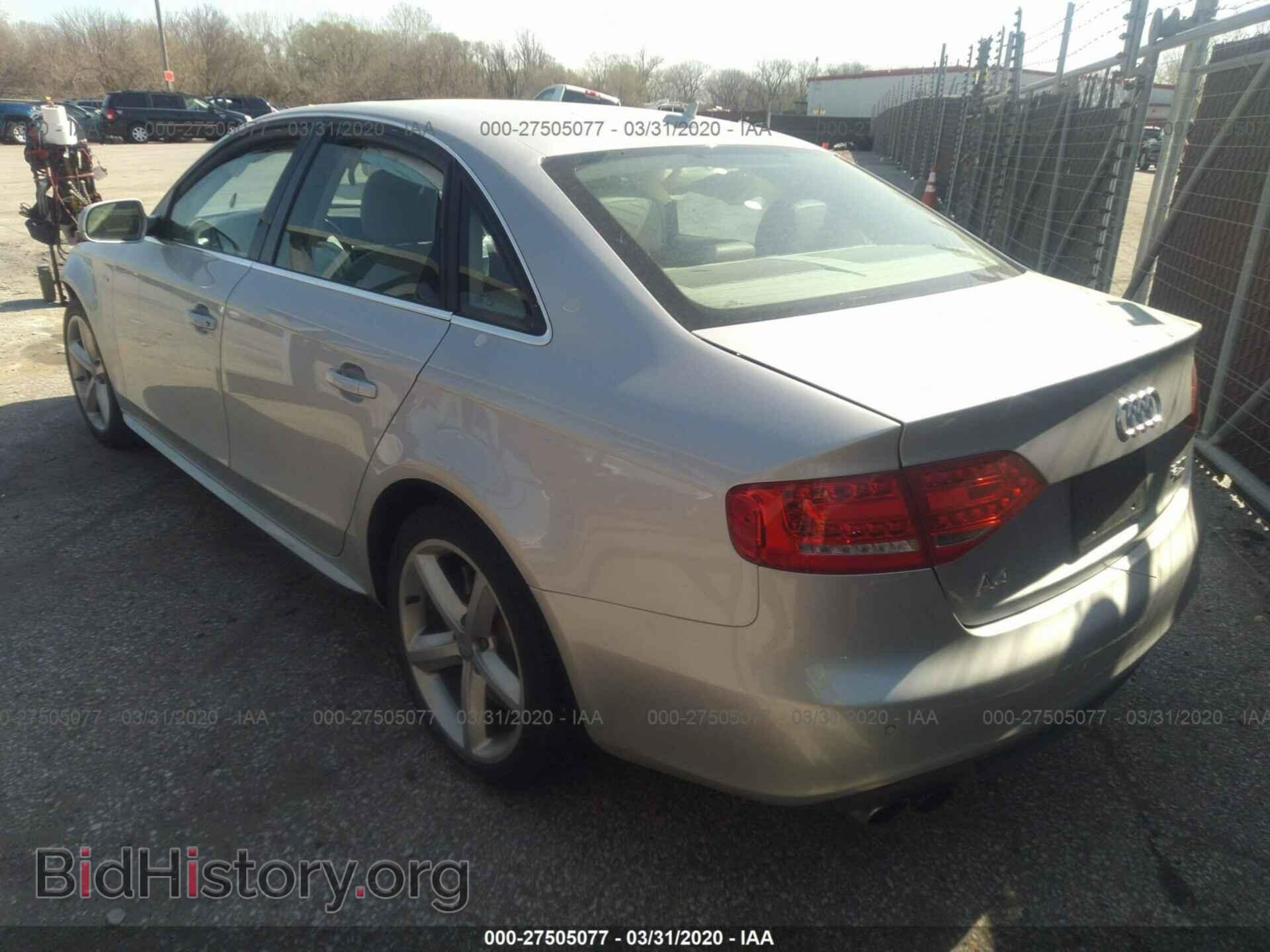 2012 AUDI A4 - VIN: WAUFFAFL0CA096093 - Photo 3