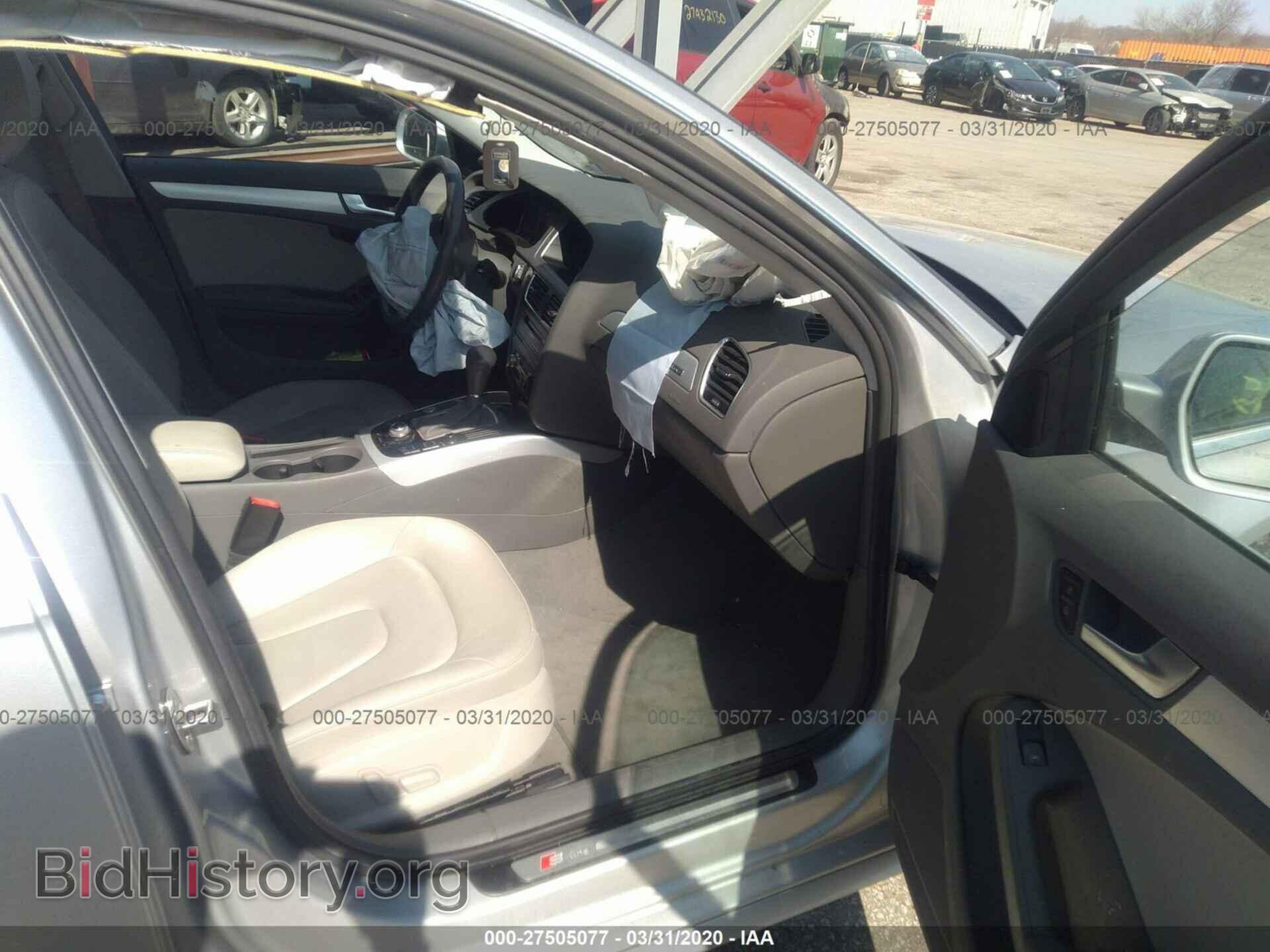 2012 AUDI A4 - VIN: WAUFFAFL0CA096093 - Photo 5