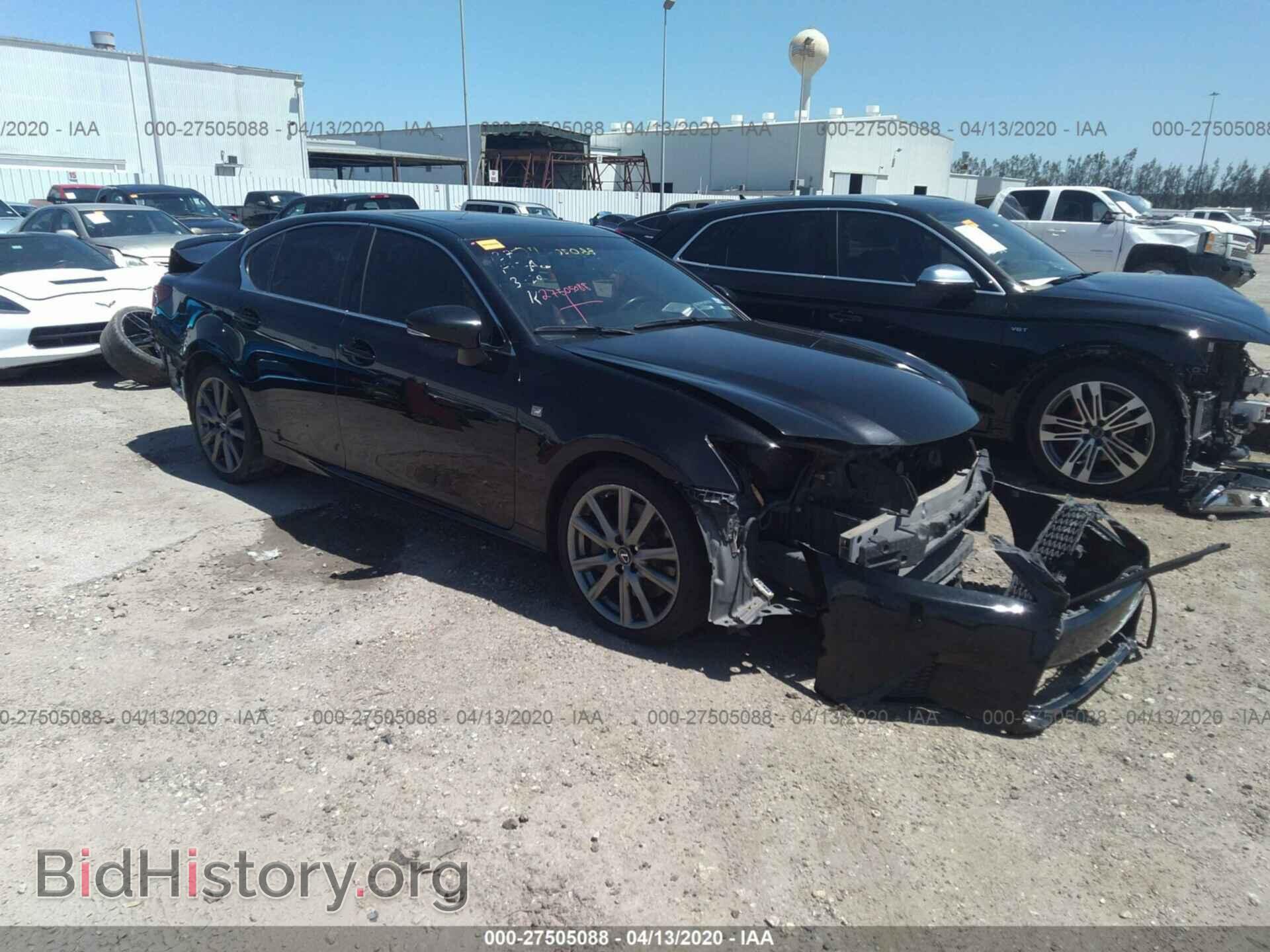Фотография JTHBE1BL4D5023702 - LEXUS GS 2013
