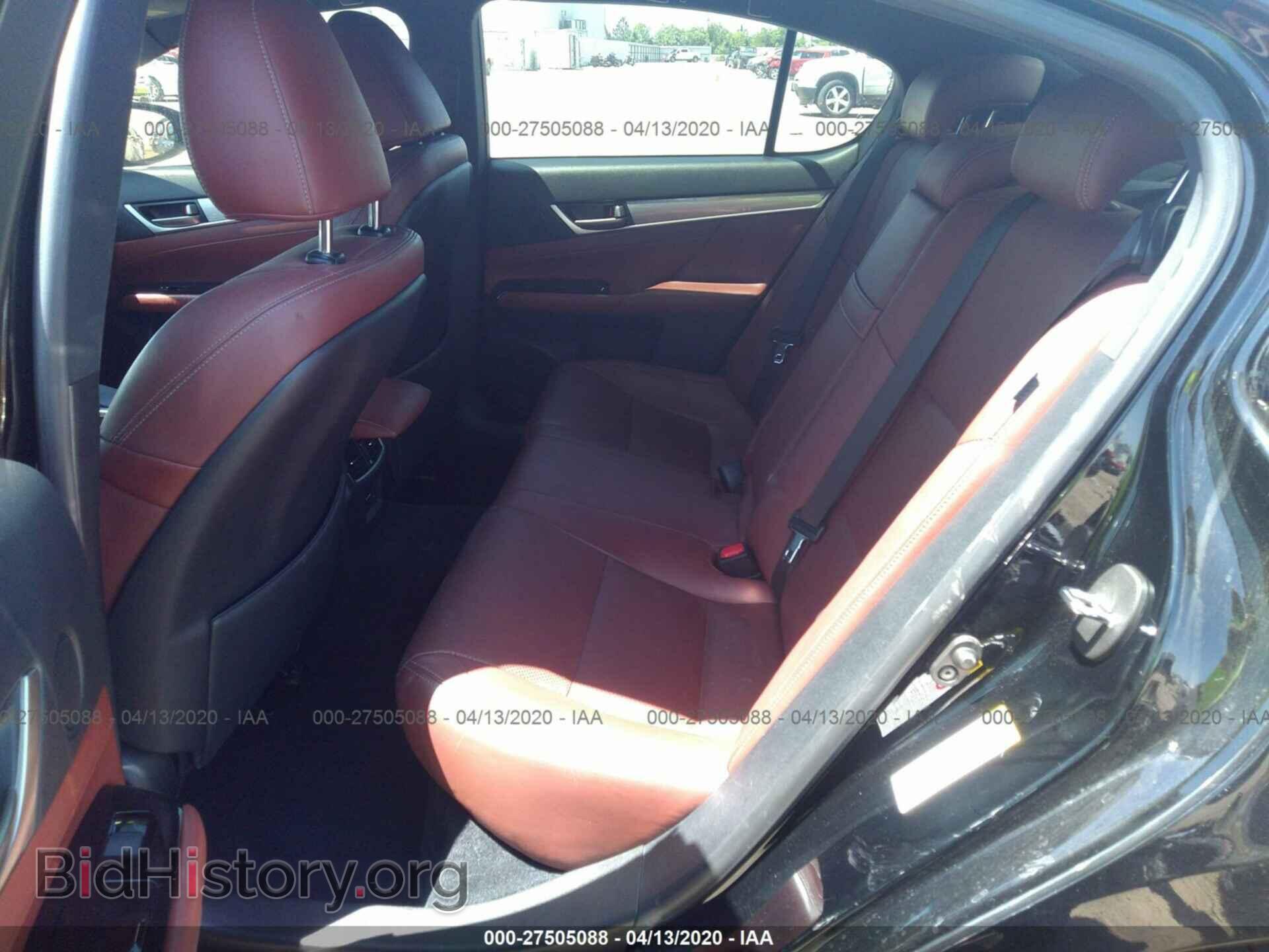 2013 LEXUS GS - VIN: JTHBE1BL4D5023702 - Photo 8