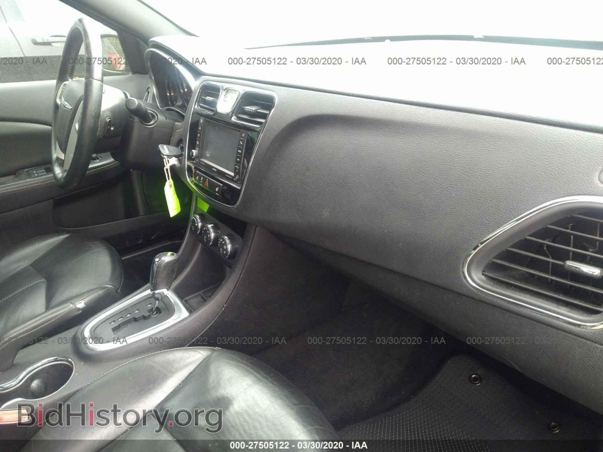 2012 CHRYSLER 200 - VIN: 1C3CCBCG9CN315495 - Фото 5
