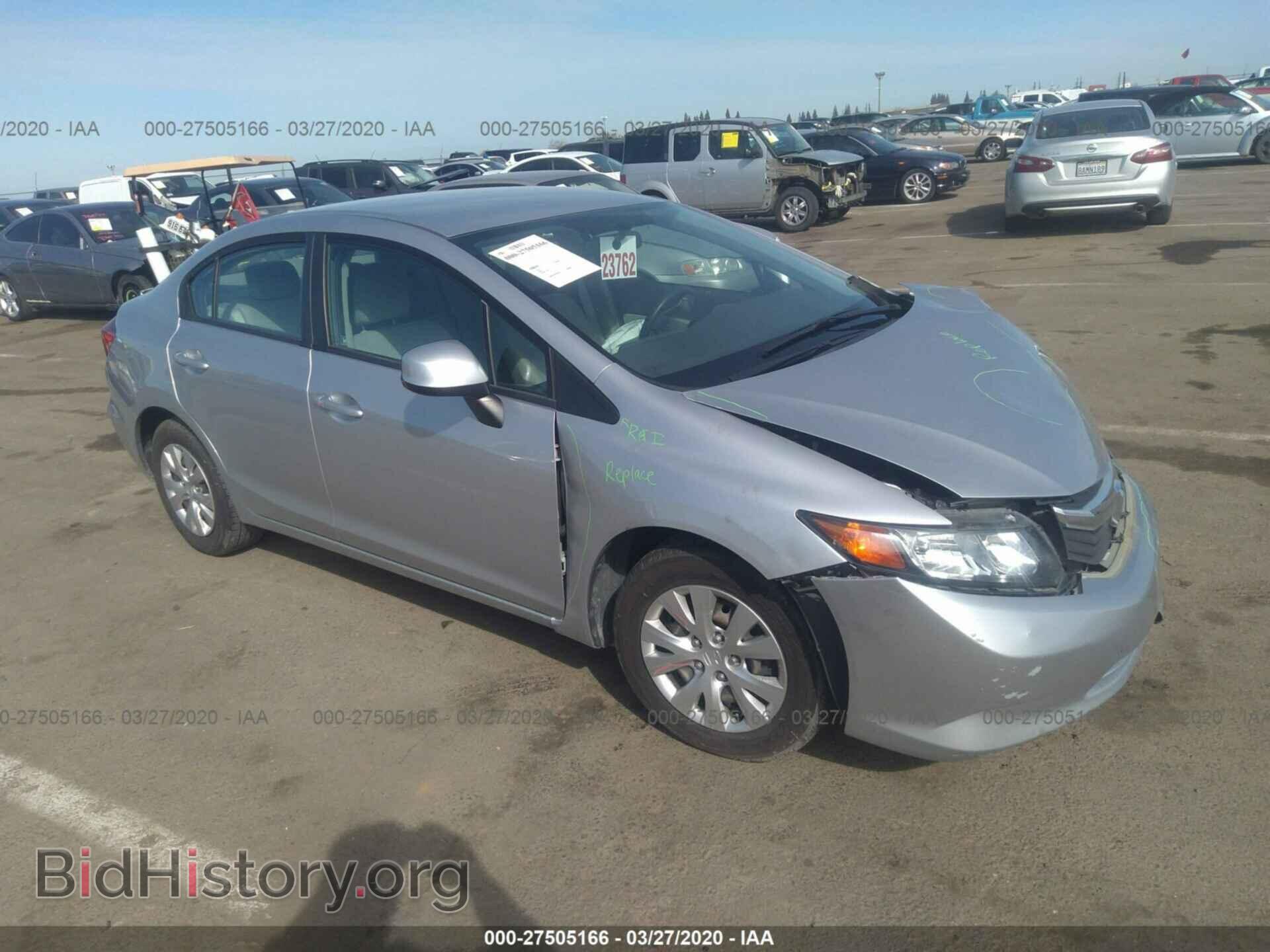 Фотография 19XFB2F57CE365161 - HONDA CIVIC 2012