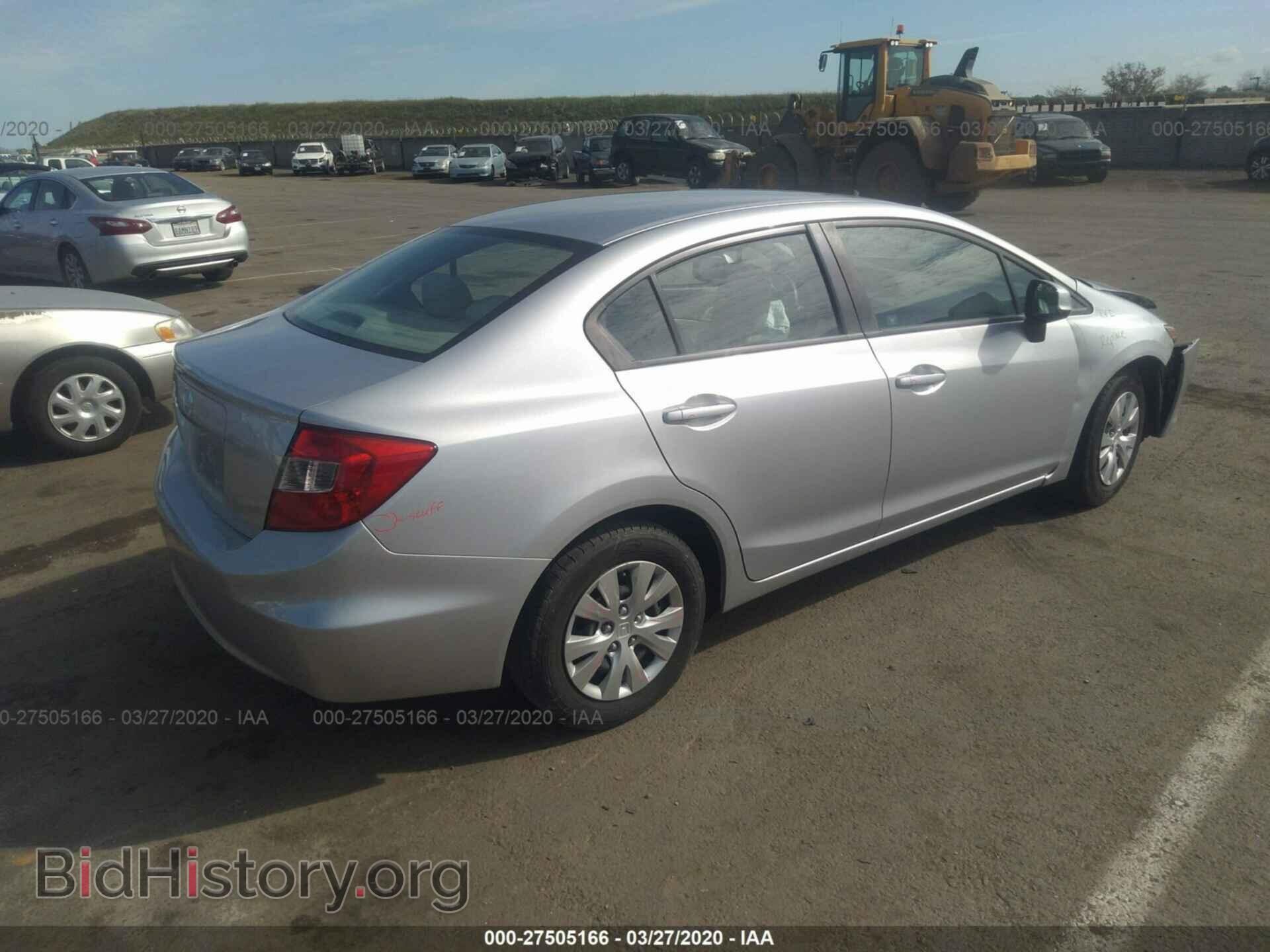 2012 HONDA CIVIC - VIN: 19XFB2F57CE365161 - Photo 4