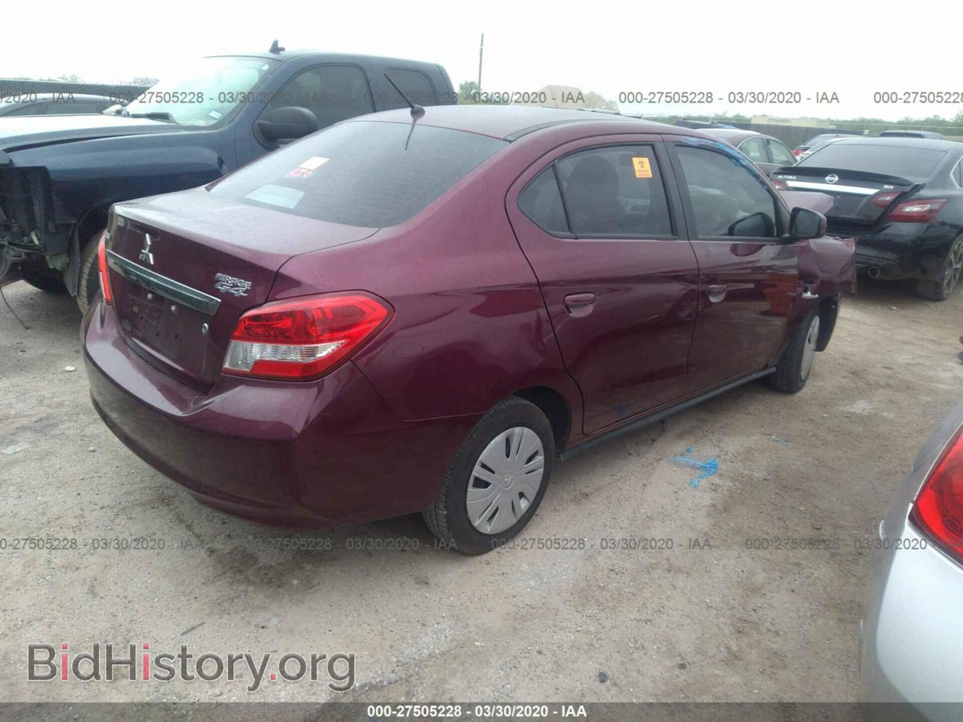 2019 MITSUBISHI MIRAGE - VIN: ML32F3FJ3KHF16243 - Фото 4