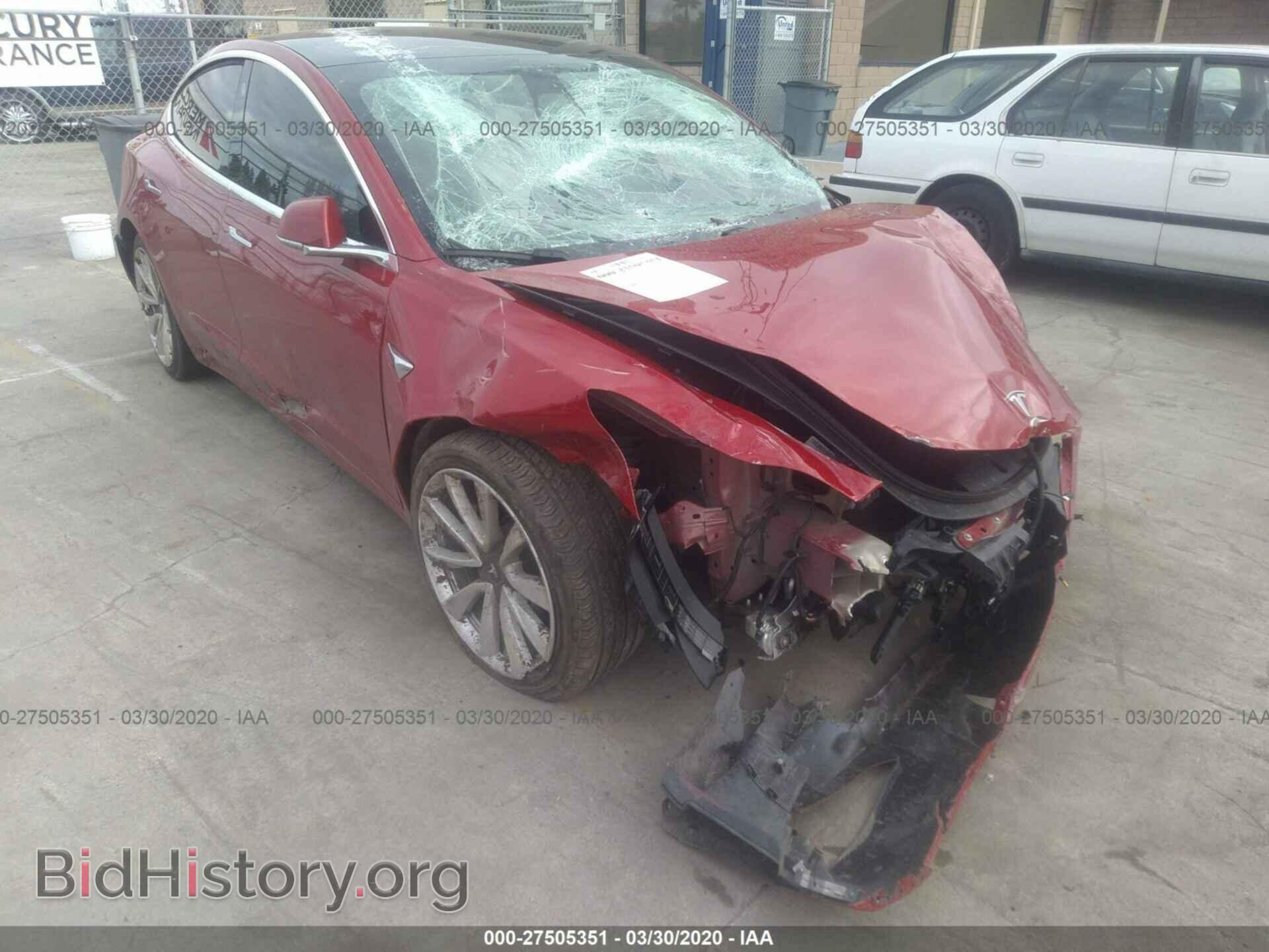 Photo 5YJ3E1EA7JF169263 - TESLA MODEL 3 2018