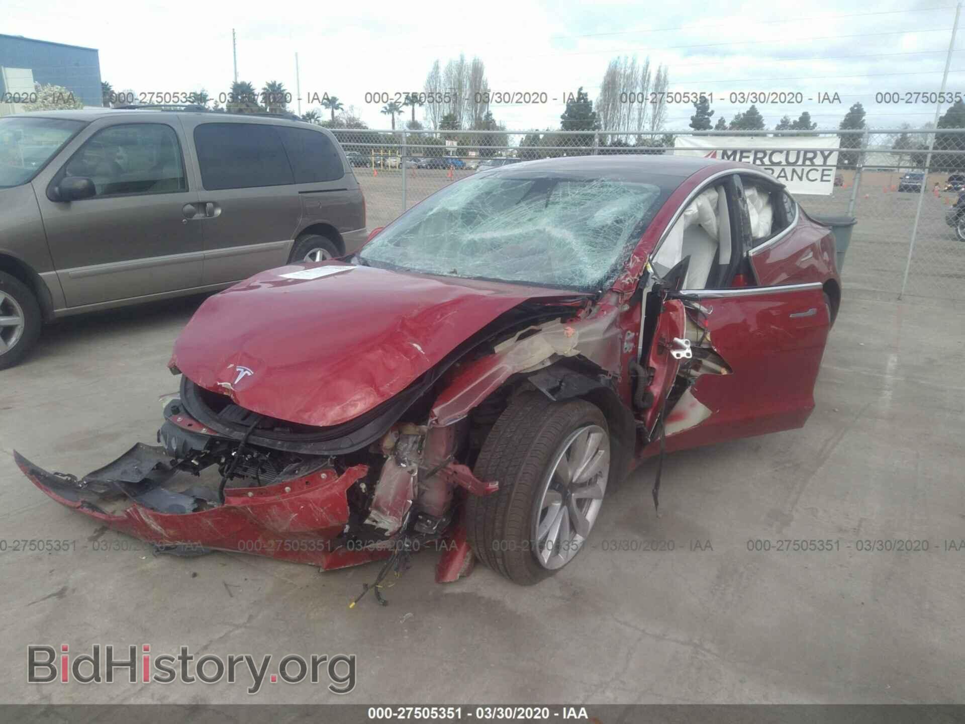 2018 TESLA MODEL 3 - VIN: 5YJ3E1EA7JF169263 - Фото 2