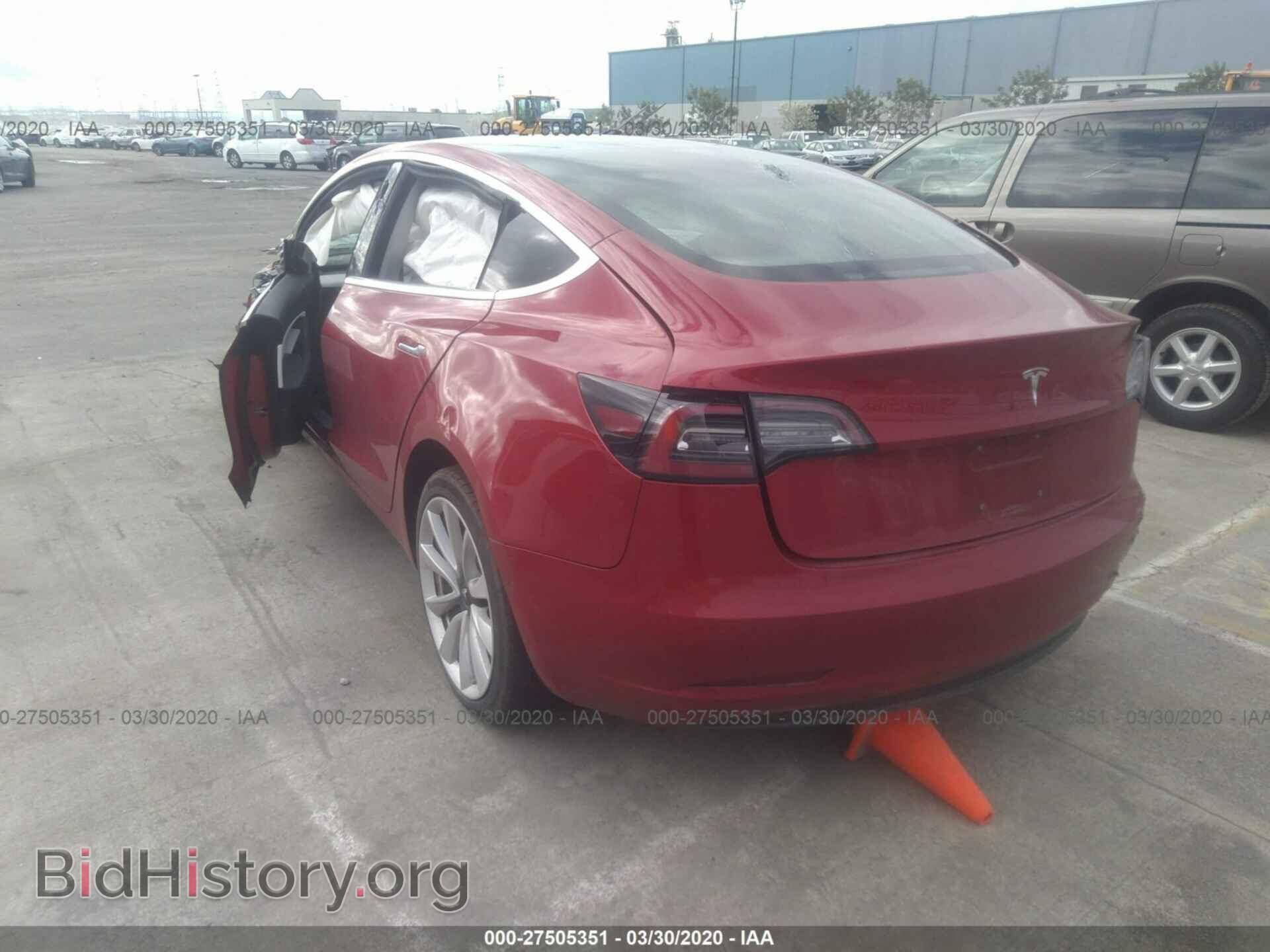 2018 TESLA MODEL 3 - VIN: 5YJ3E1EA7JF169263 - Фото 3